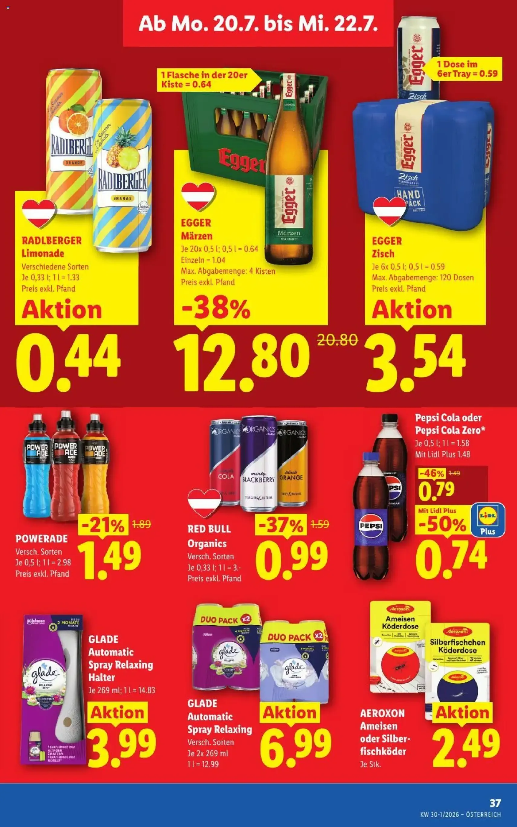 Lidl - Flugblatt - Gültiger Prospekt ab 16.07.2026, Seite 44 von insgesamt 54