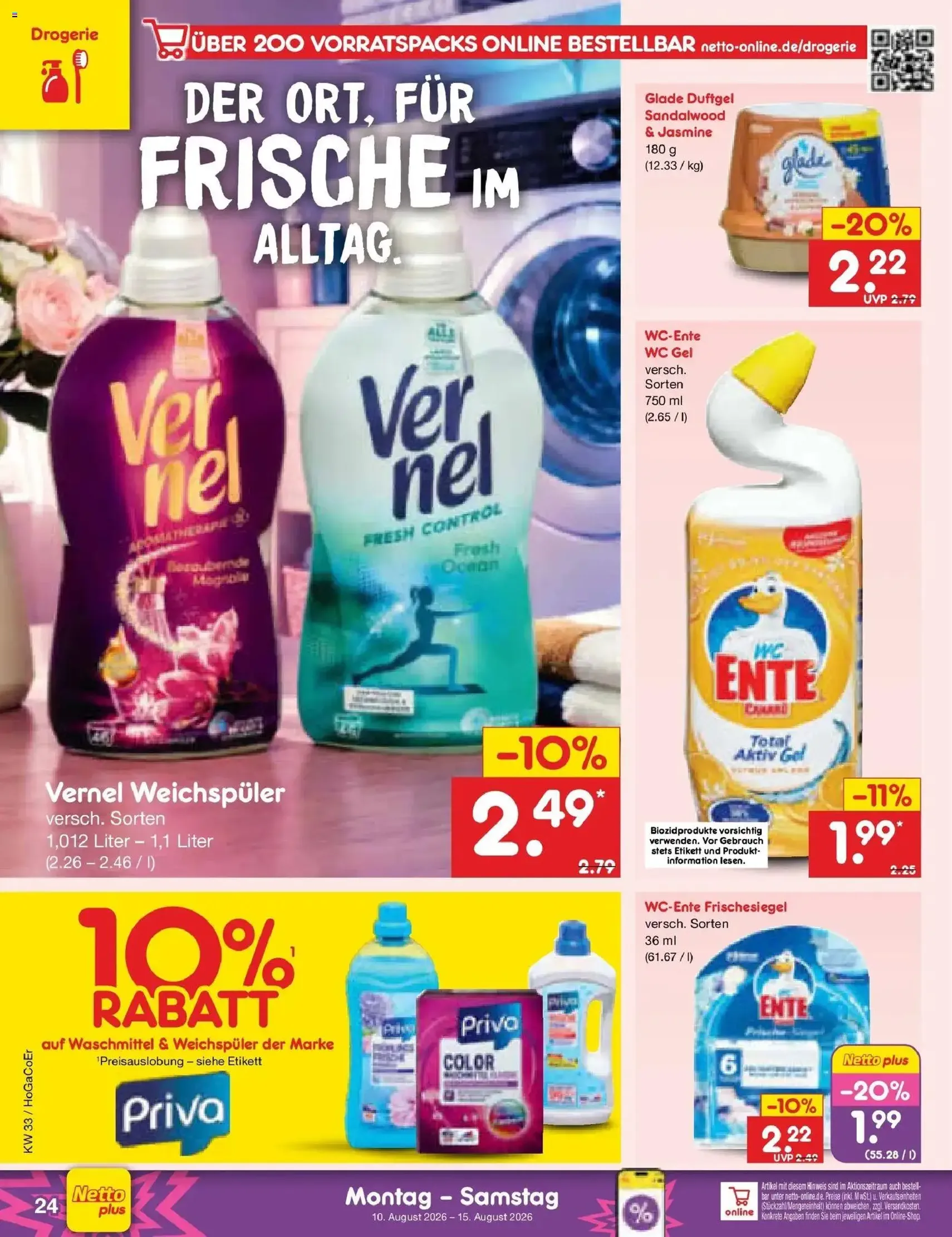 Netto Marken-Discount Prospekt - Gültiger Prospekt ab 10.08.2026, Seite 34 von insgesamt 63