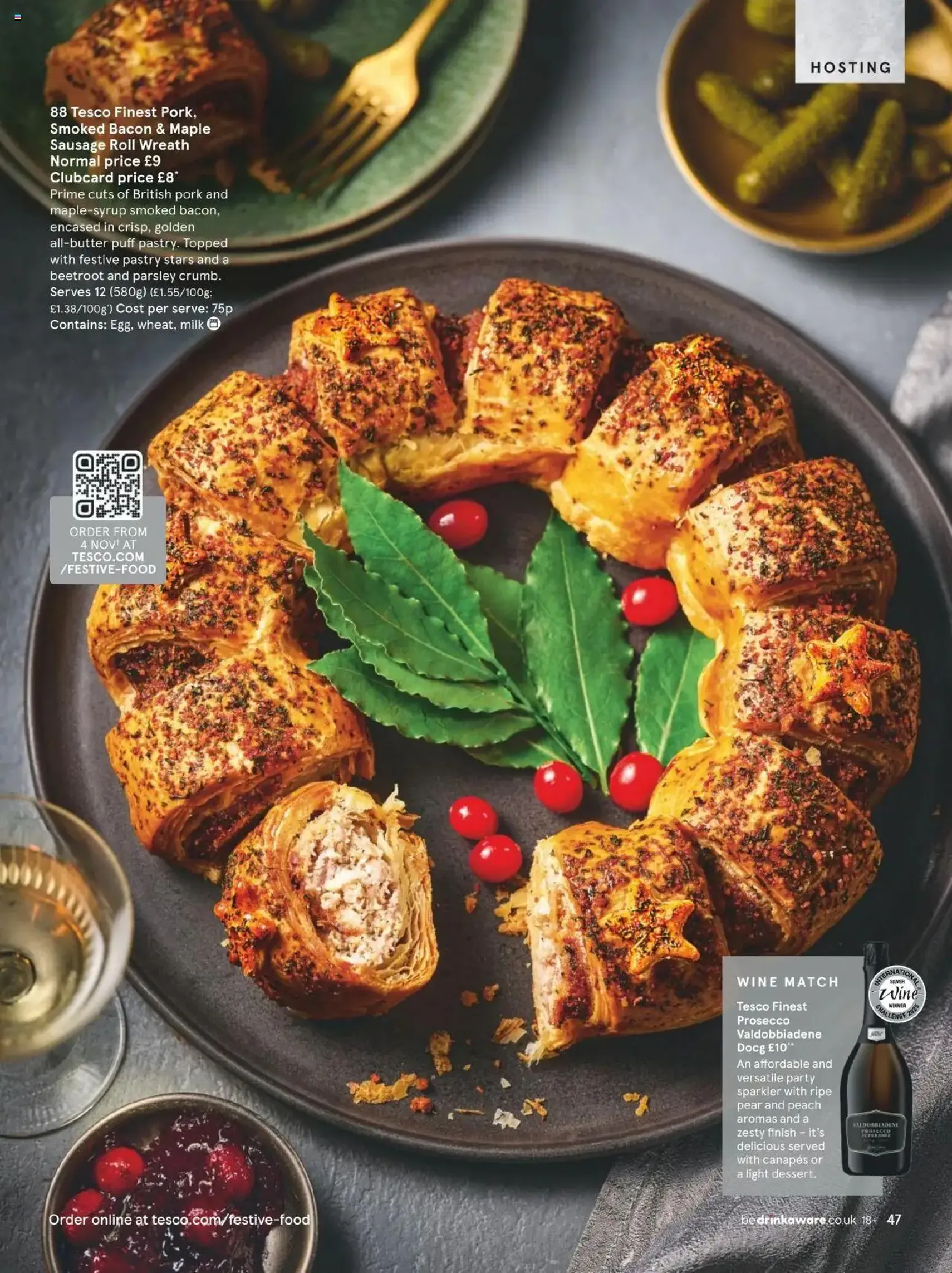 Tesco - Festive Food to Order brochure 2025 - valid flyer from 01/10/2025, page 47 of 56