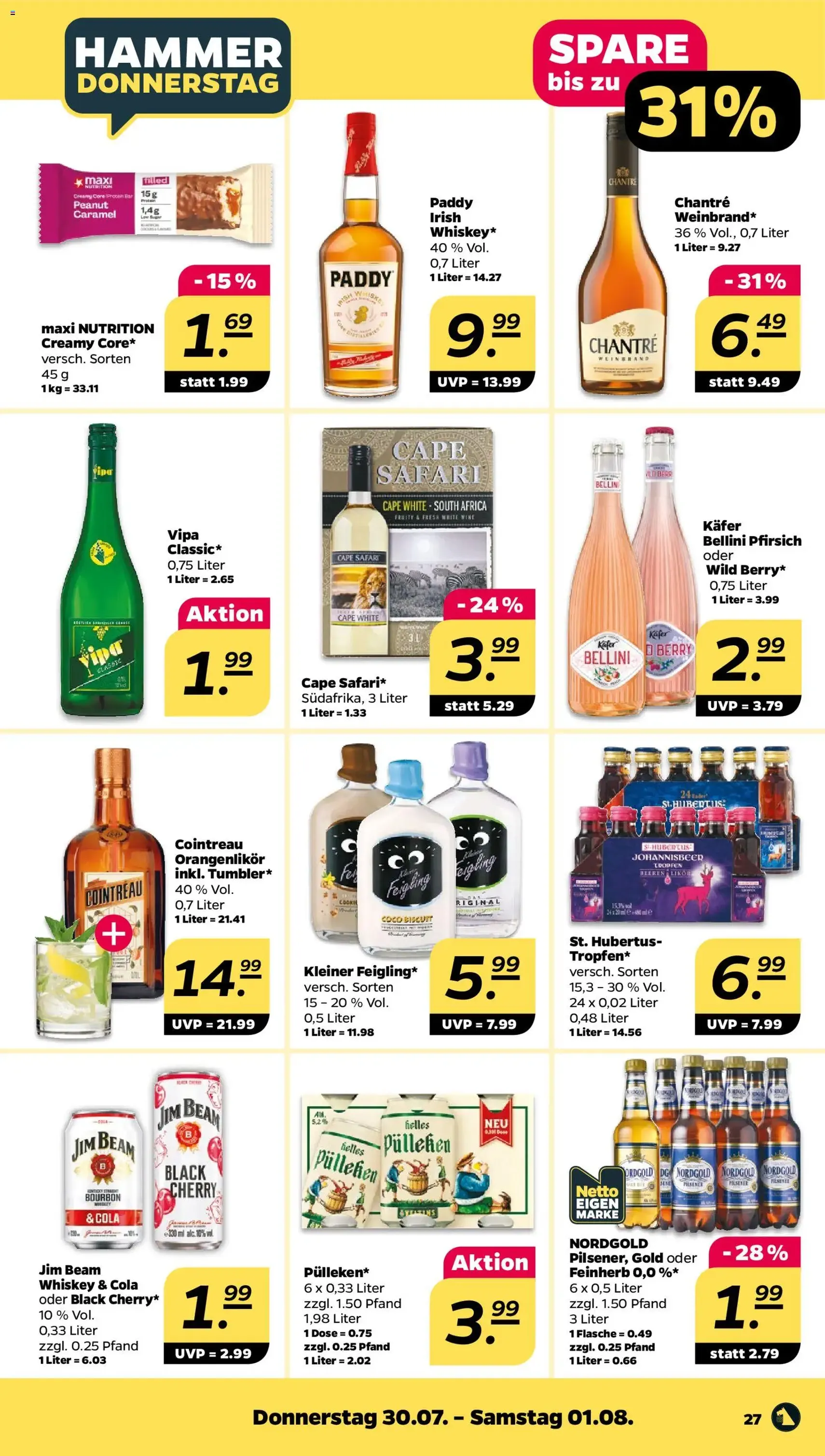Netto Prospekt - Gültiger Prospekt ab 27.07.2026, Seite 31 von insgesamt 37