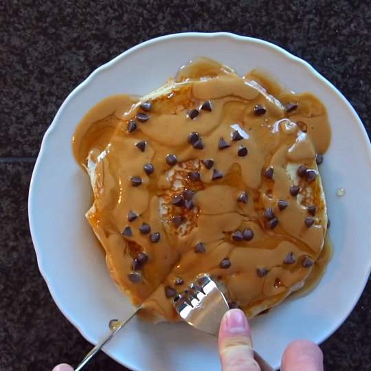 Anteprima ricetta Pancake proteici con farina d'avena