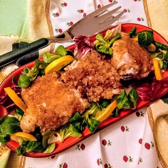 Anteprima ricetta Sovracosce di pollo croccanti cotte in padella