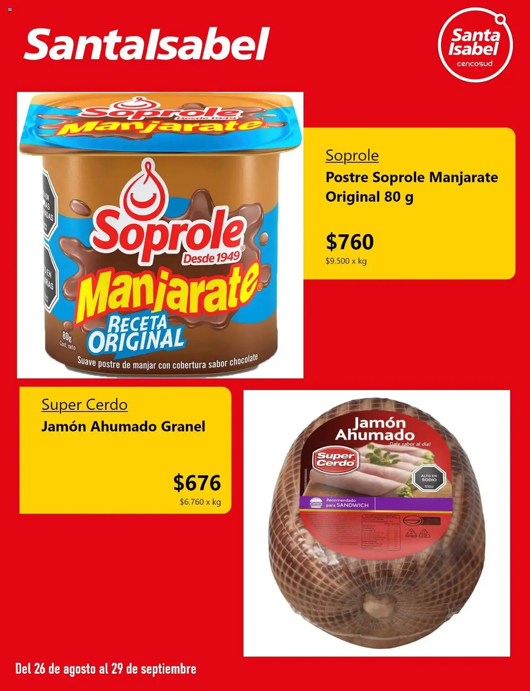 Santa Isabel ofertas - folleto válido desde 21.09.2025 página 4 de 5