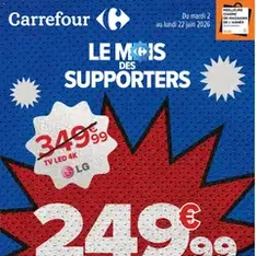 Carrefour Coupe du monde. Le mois des supporters. - Prévisualisation du catalogue valable à partir du 02/06/2026