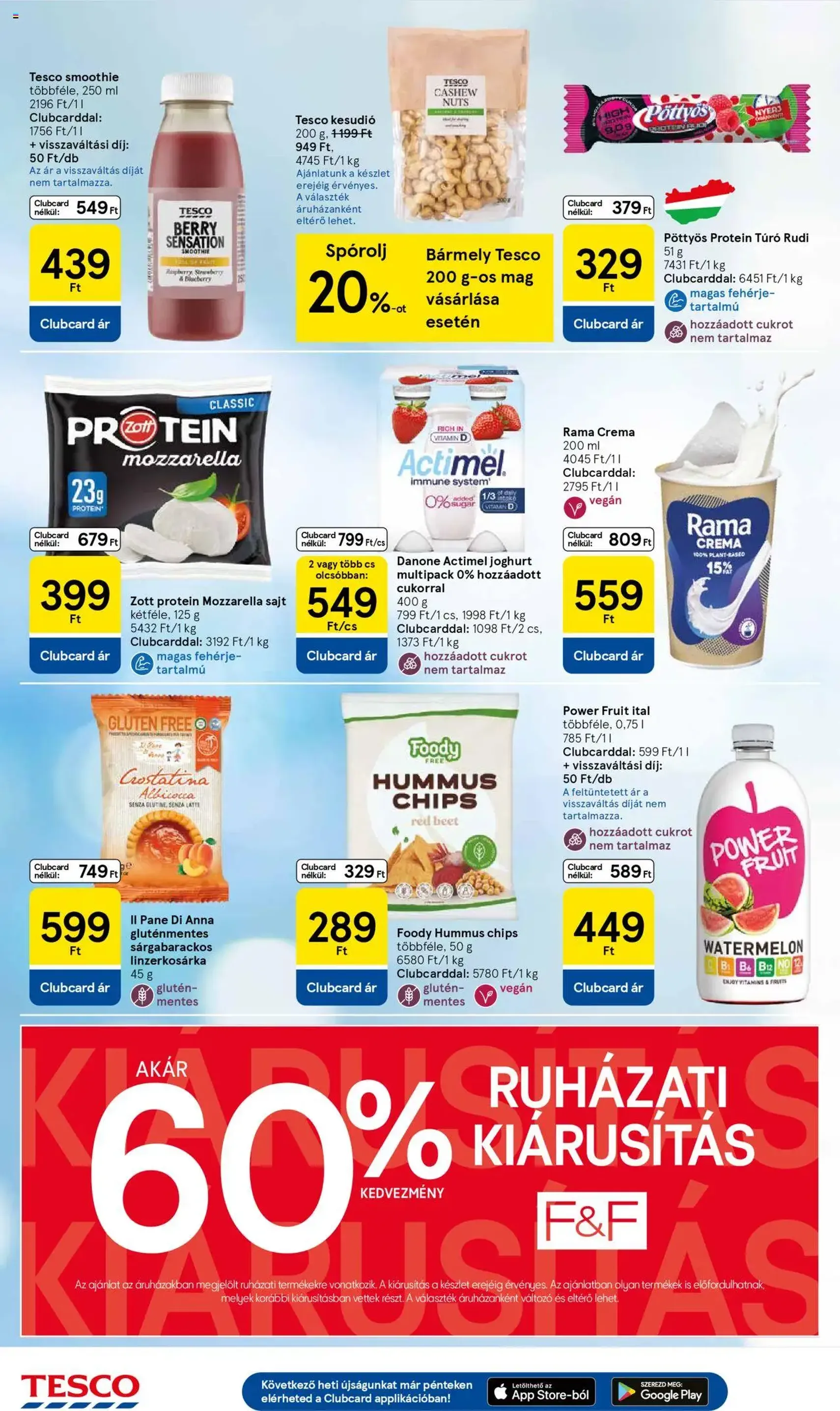 Tesco Hipermarket - Akciós újság - 2025.08.14. érvényes szórólap 6 oldal 32 oldalból