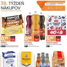 Labaš leták - náhľad letáku platný od 22.09.2025