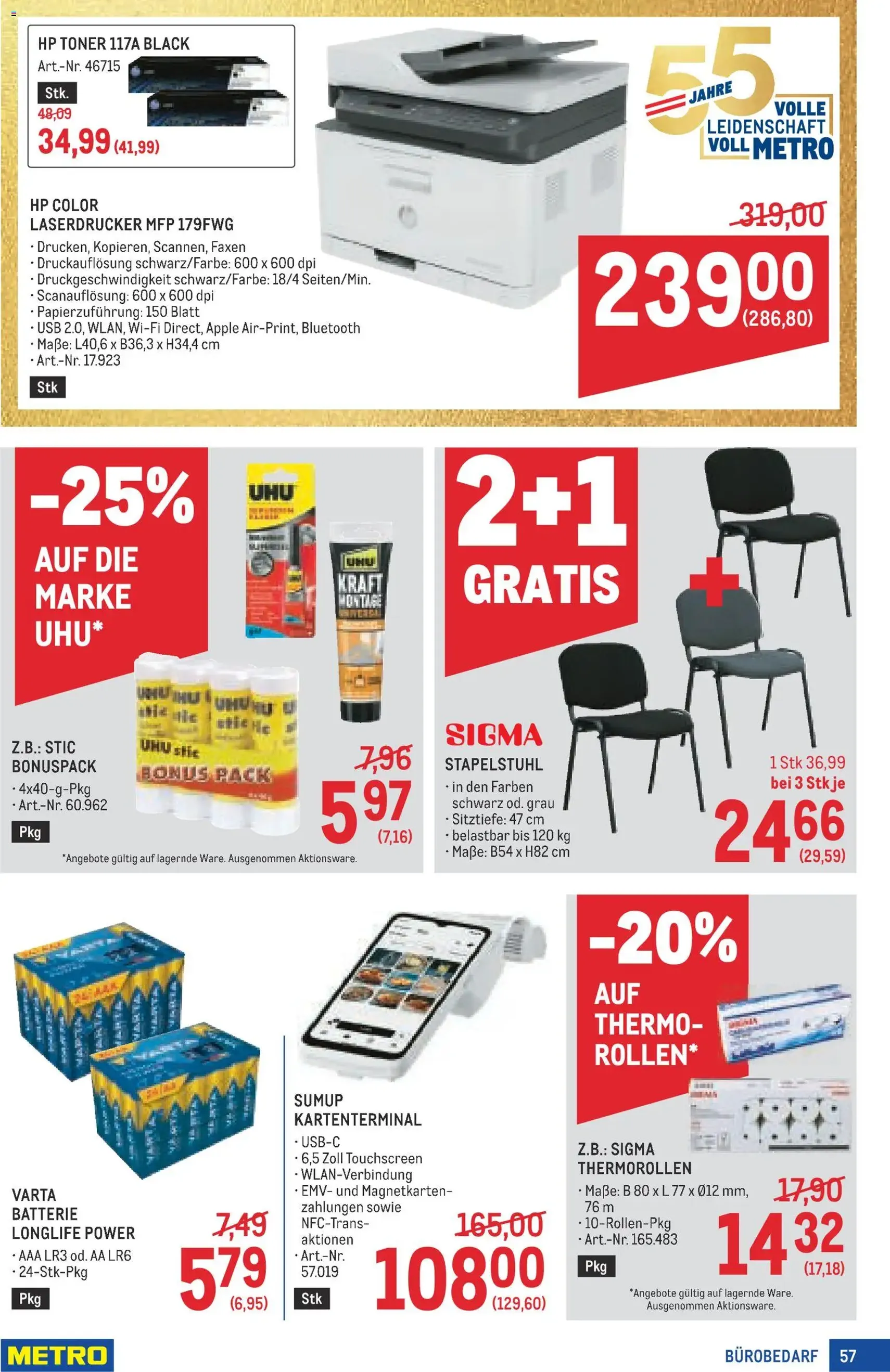 Metro angebote Profi - Gültiger Prospekt ab 01.10.2026, Seite 57 von insgesamt 64