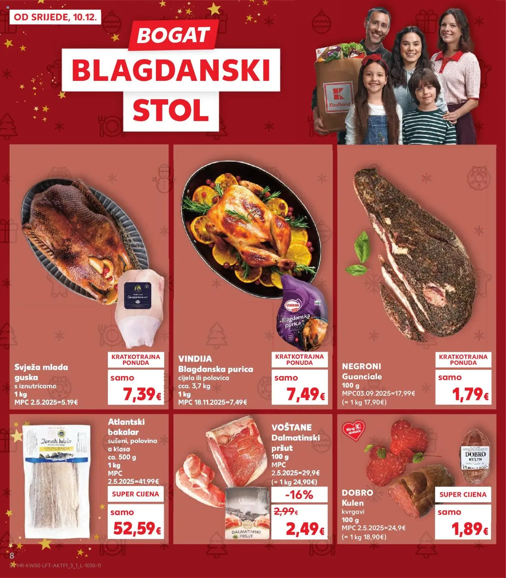 Kaufland HR Akciós újság - 2025.12.10. érvényes szórólap 8 oldal 40 oldalból