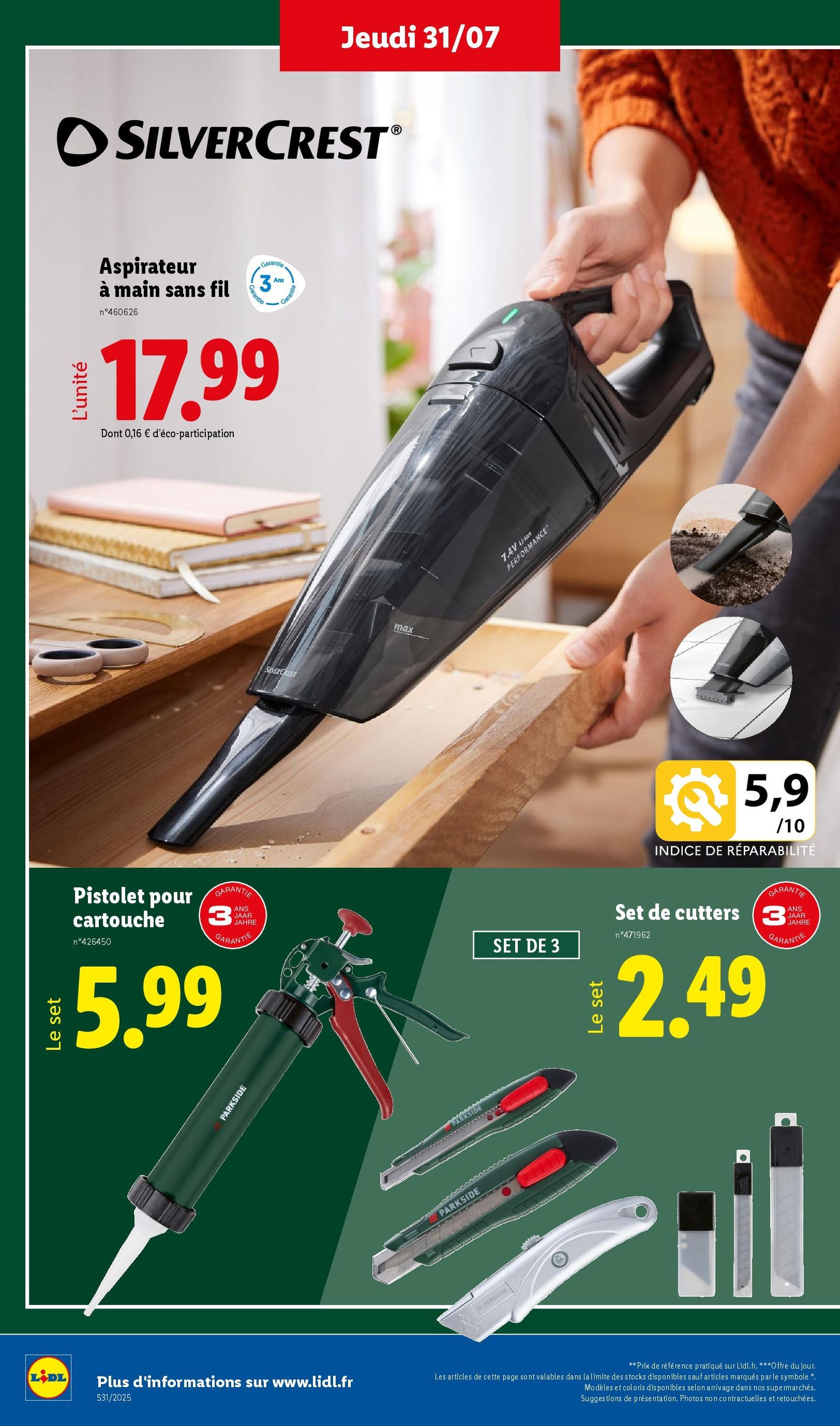 LIDL catalogue semaine 30 - brochure valable à partir du 31/07/2025, page 36 sur 73 LIDL catalogue semaine 30 - brochure valable à partir du 31/07/2025, page 36 sur 73