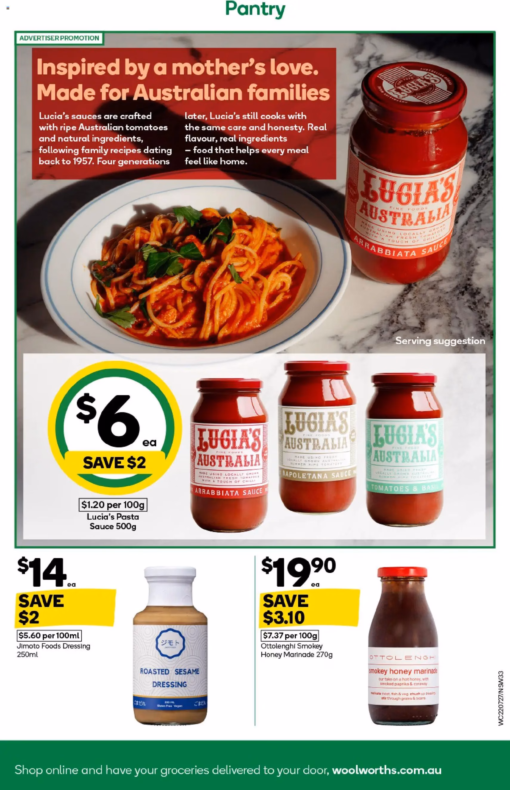 Woolworths catalogue - valid flyer from 22/07/2026, page 33 of 48