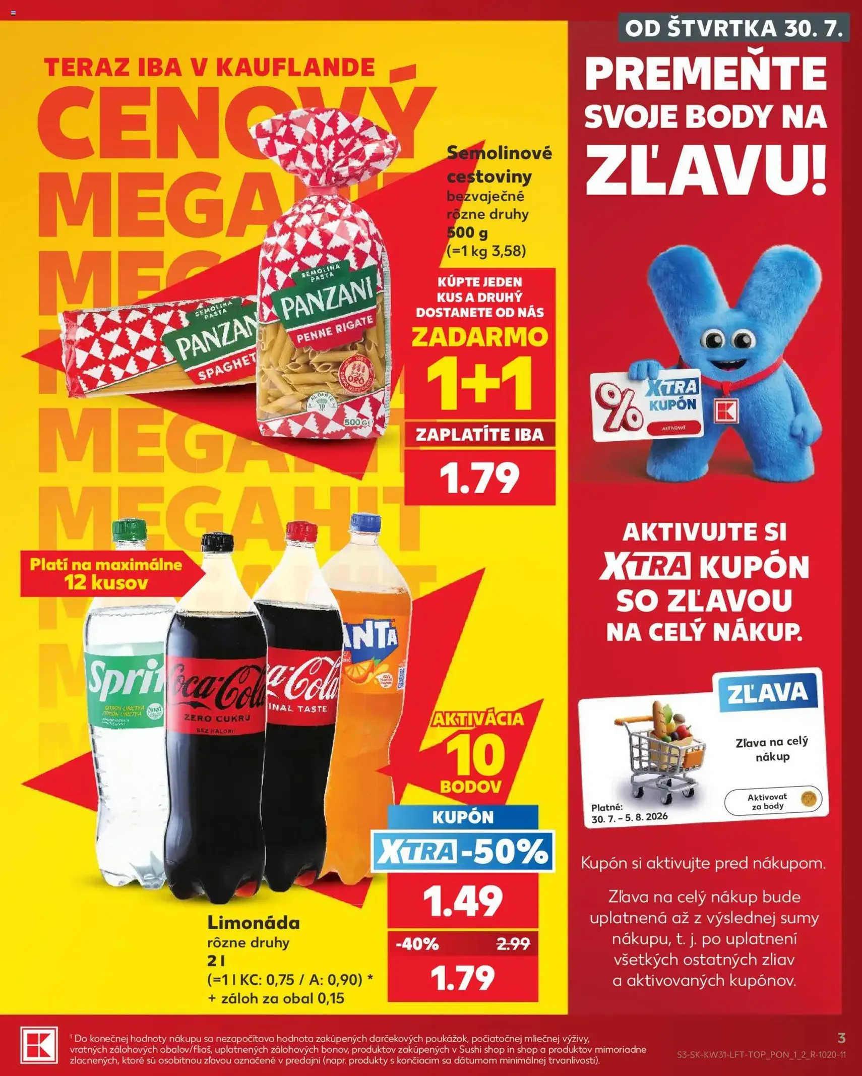 Kaufland leták - platný leták od 30.07.2026 strana 3 z 74