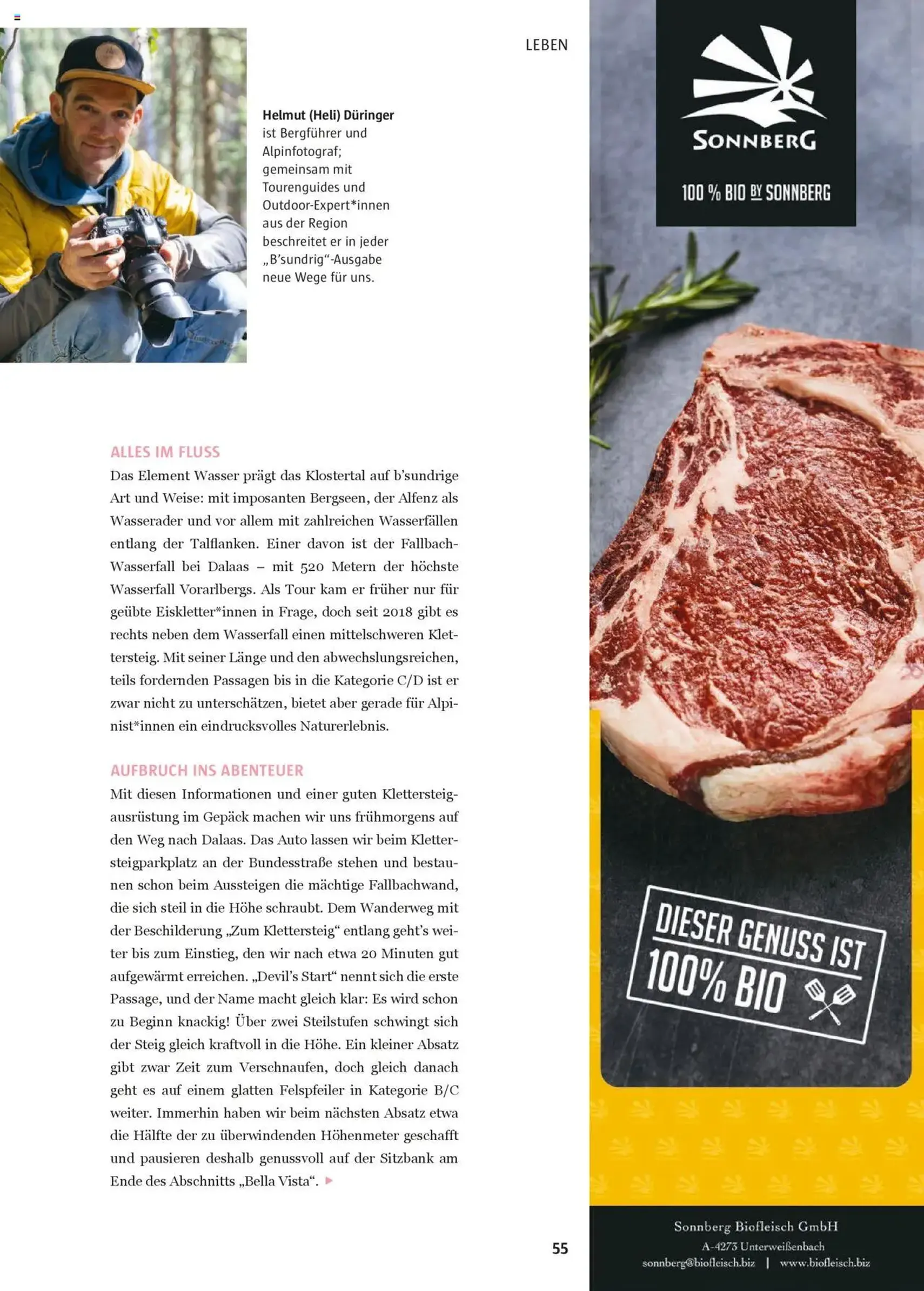 Sutterlüty B’sundrig Magazine - Gültiger Prospekt ab 18.06.2025, Seite 55 von insgesamt 116 Sutterlüty B’sundrig Magazine - Gültiger Prospekt ab 18.06.2025, Seite 55 von insgesamt 116