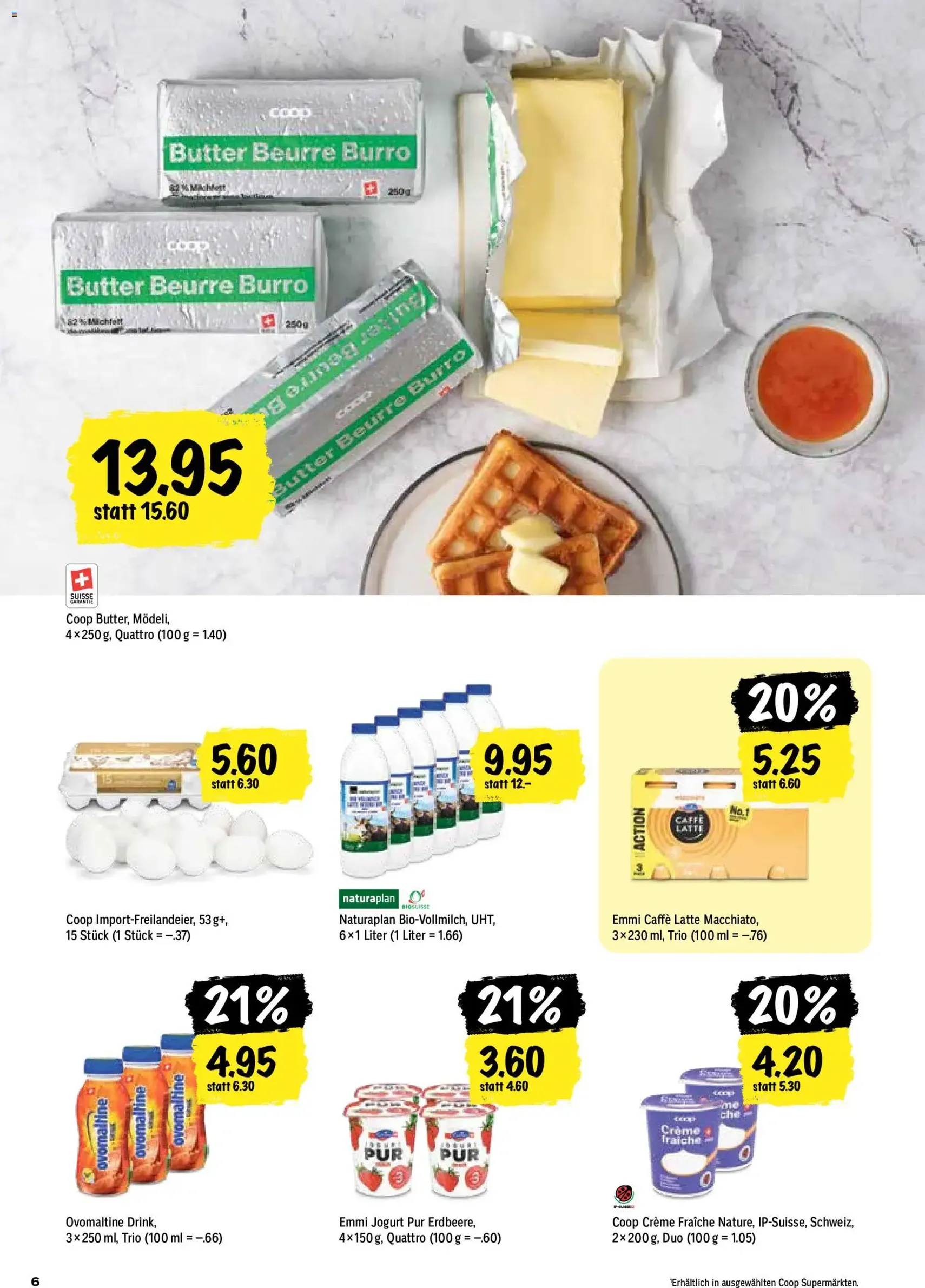 Coop aktionen - Gültiger Prospekt ab 15.10.2026, Seite 6 von insgesamt 24