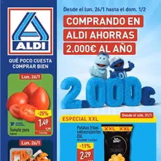 Vista previa del folleto Aldi folleto Península válido desde 26/01/2026