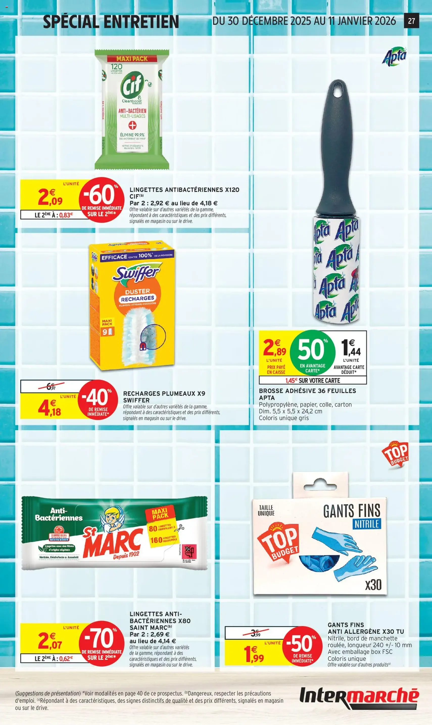 Intermarché - Découvrez nos offres de la semaine - brochure valable à partir du 30/12/2025, page 27 sur 56