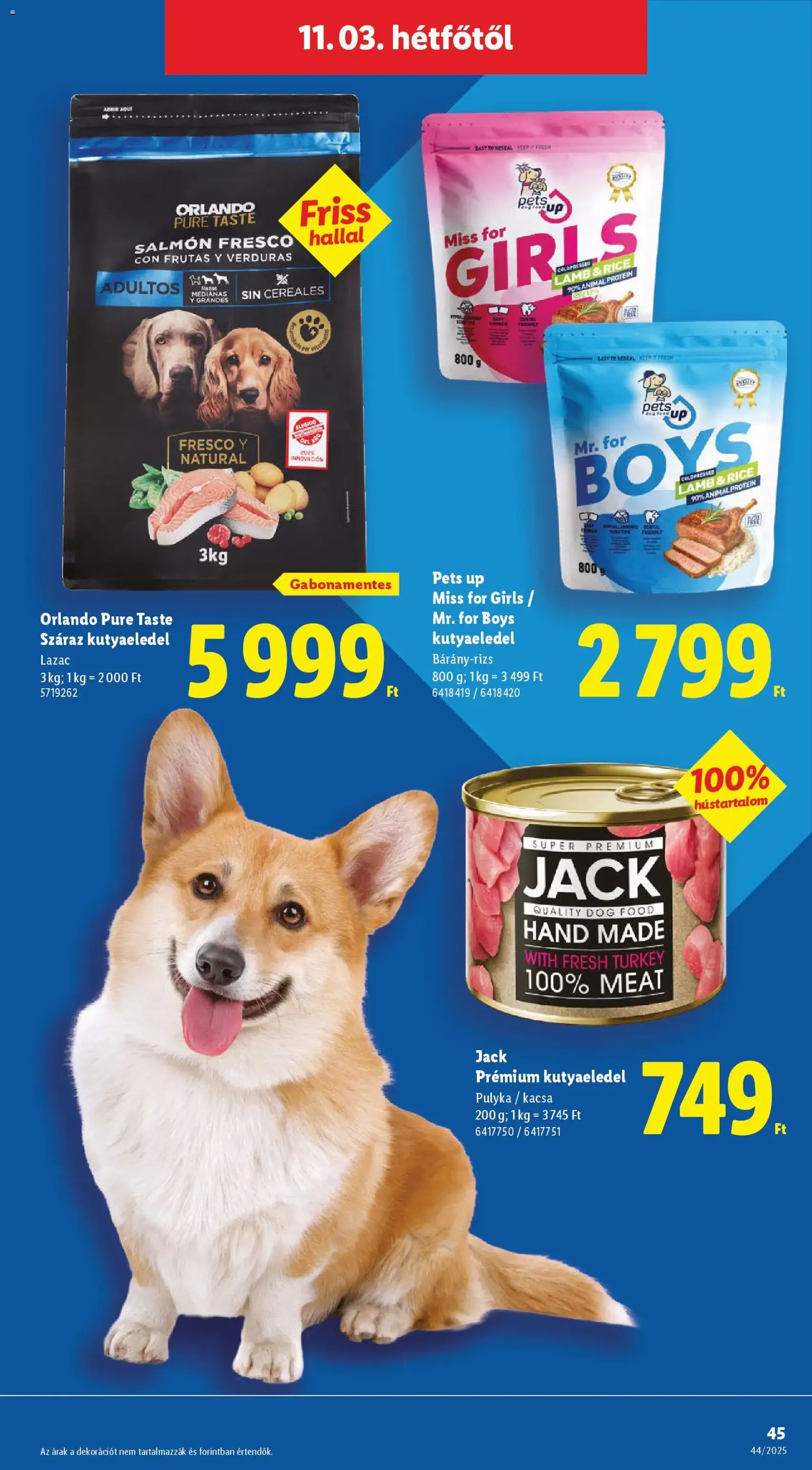 Lidl Akciós újság - 2025.10.30. érvényes szórólap 45 oldal 66 oldalból Lidl Akciós újság - 2025.10.30. érvényes szórólap 45 oldal 66 oldalból