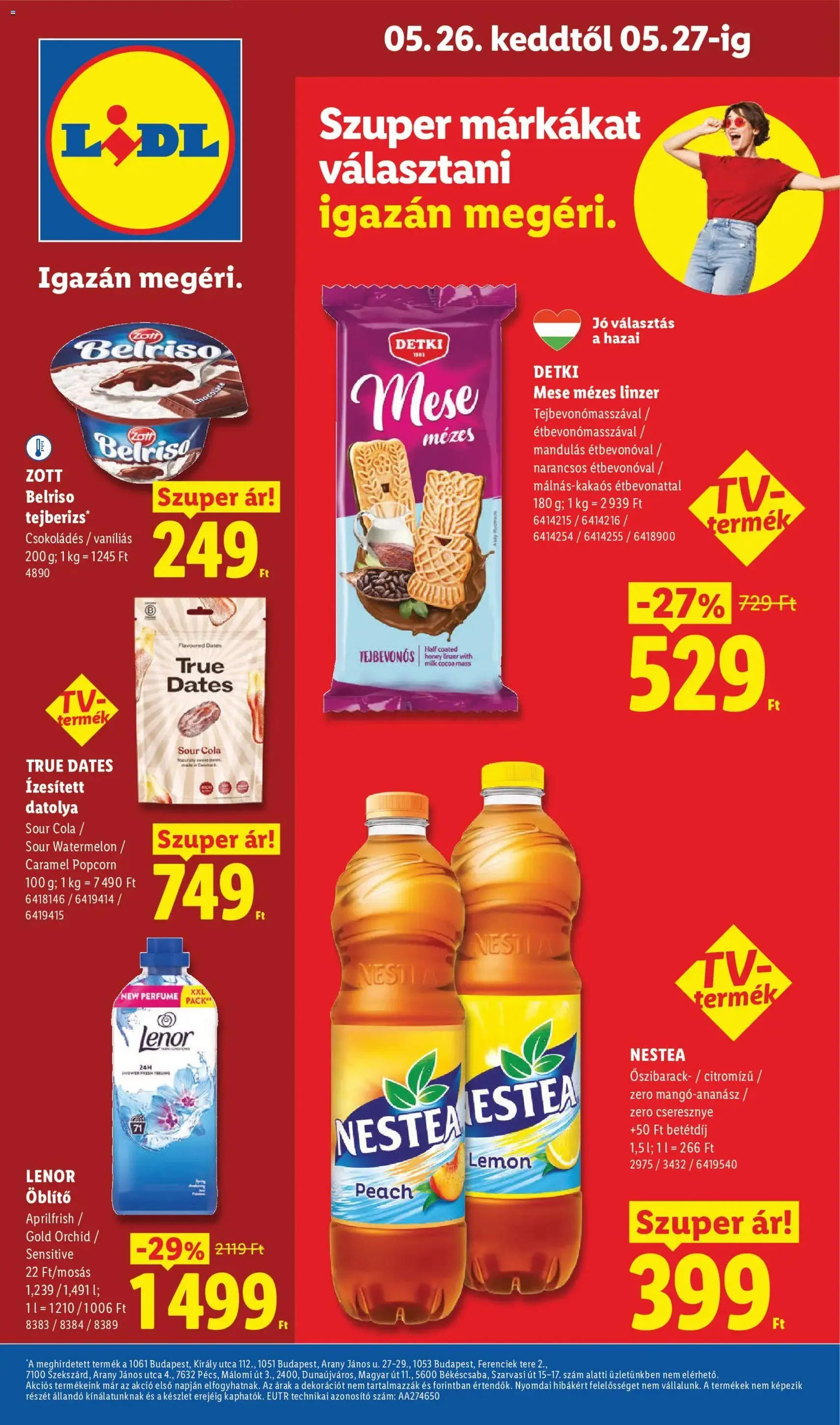Lidl akciós újság - 2026.05.21. érvényes szórólap 84 oldal 84 oldalból