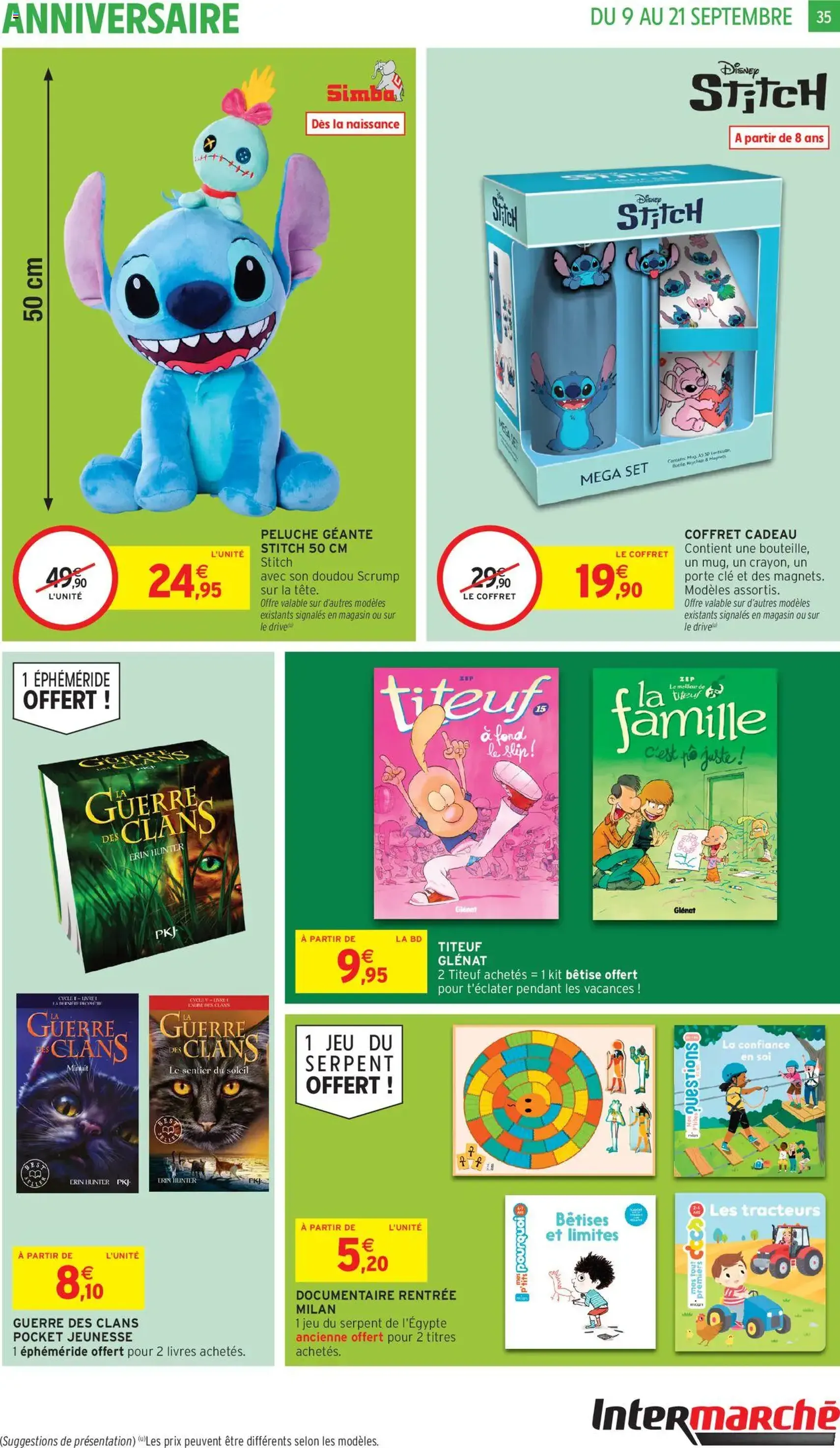 Intermarché - C'est le très gros anniversaire - brochure valable à partir du 09/09/2025, page 35 sur 36 Intermarché - C'est le très gros anniversaire - brochure valable à partir du 09/09/2025, page 35 sur 36