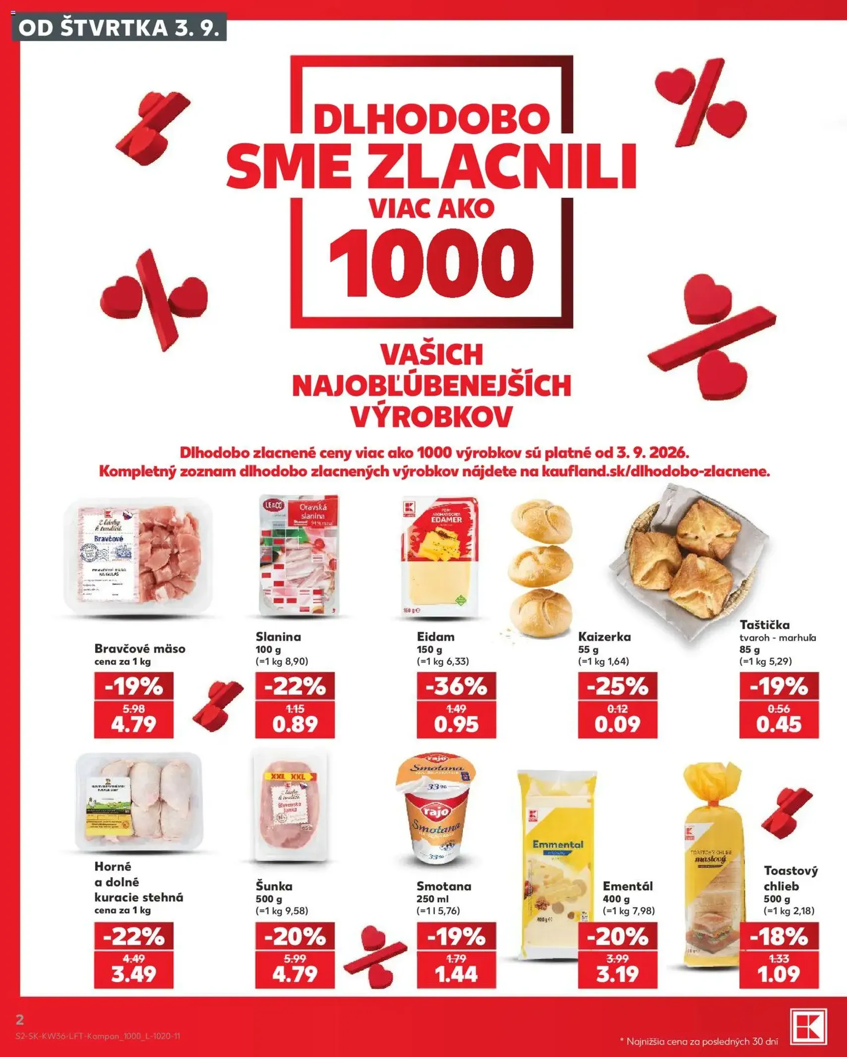Kaufland leták - platný leták od 03.09.2026 strana 2 z 80