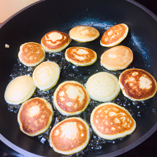 Recipe preview How to make Basic Dutch Mini Pancakes Poffertjes