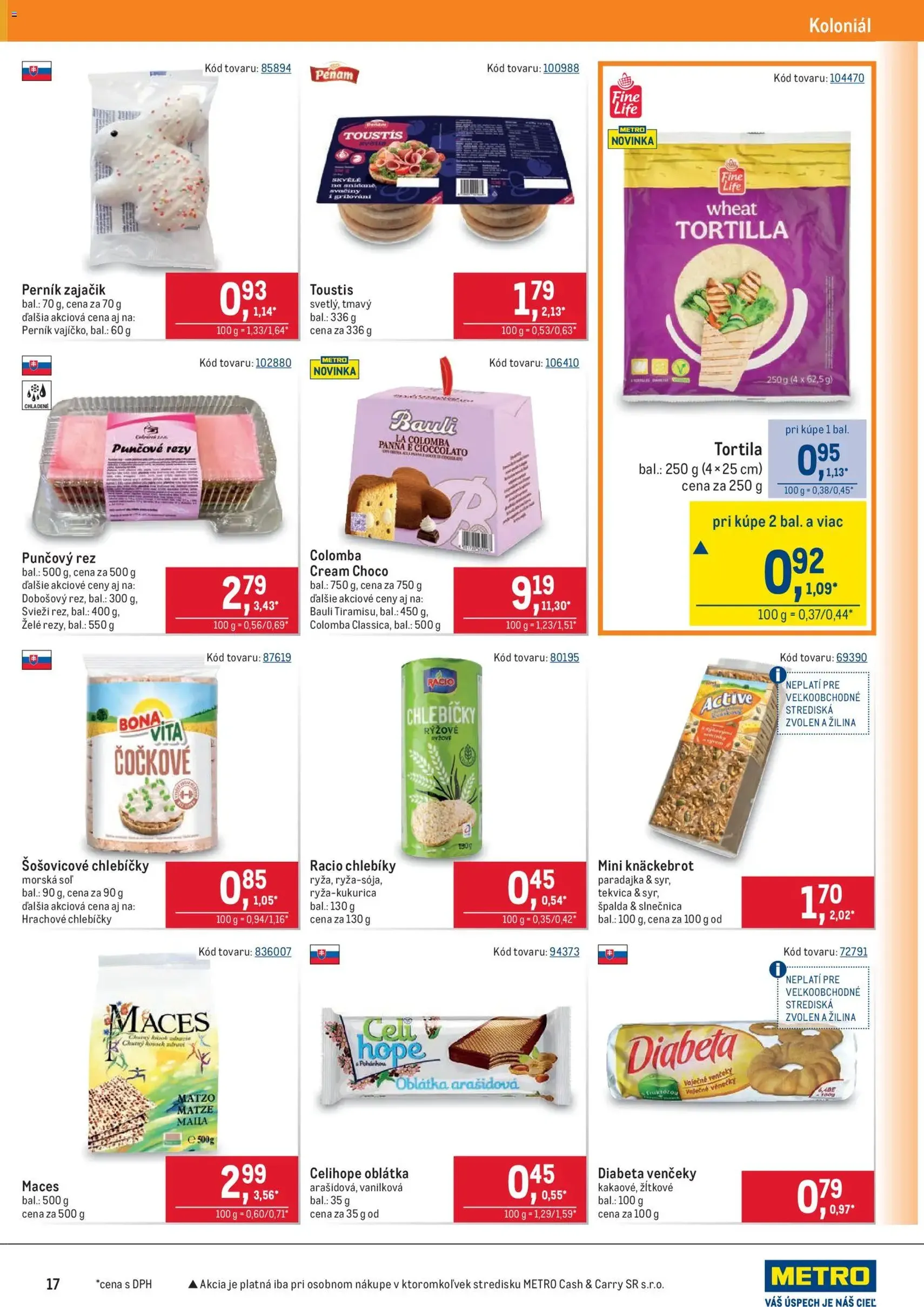 Metro leták - platný leták od 11.03.2026 strana 17 z 40