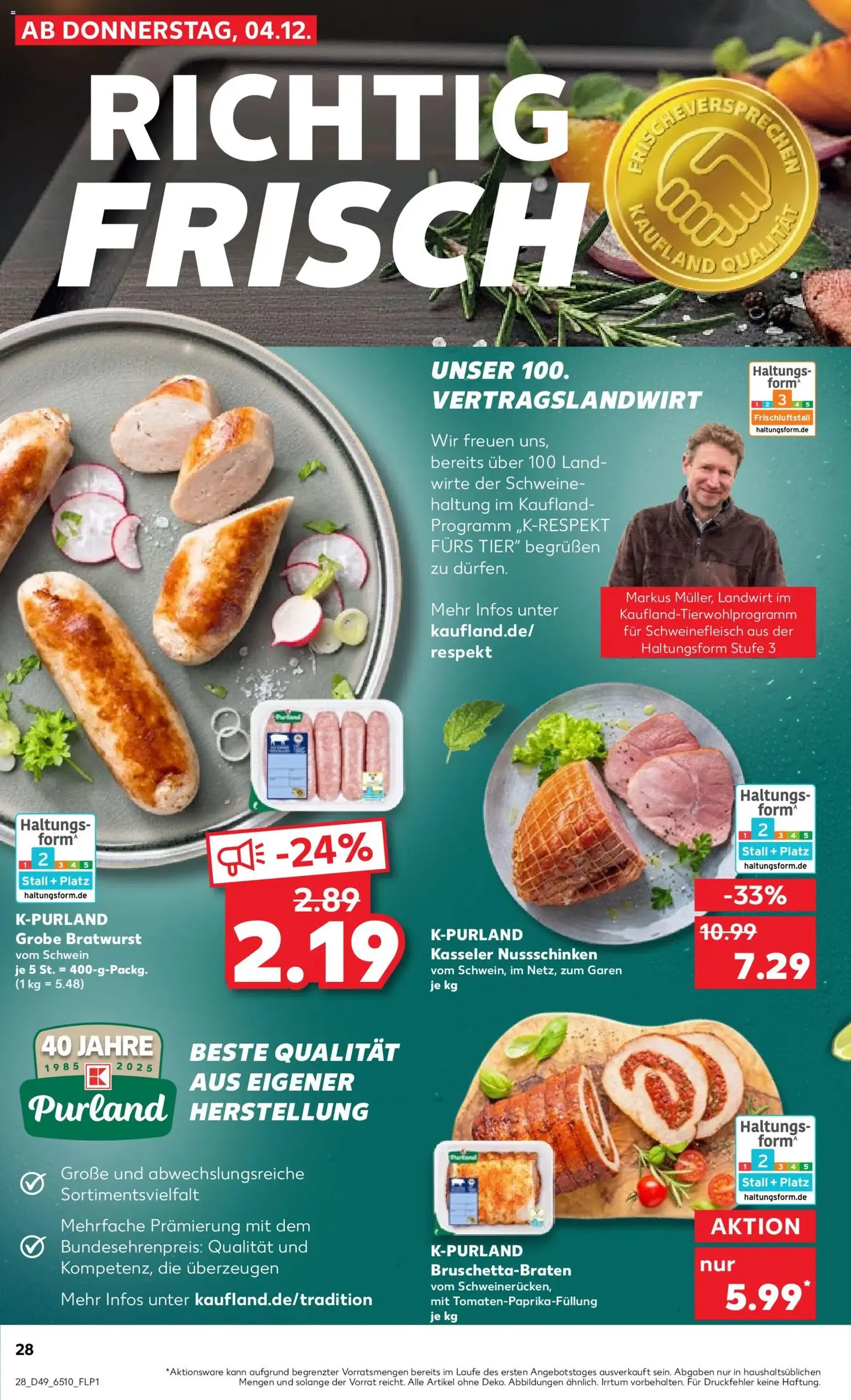 Kaufland DE - DE Folder Köln - geldige folder vanaf 04-12-2025 pagina 28 van 66