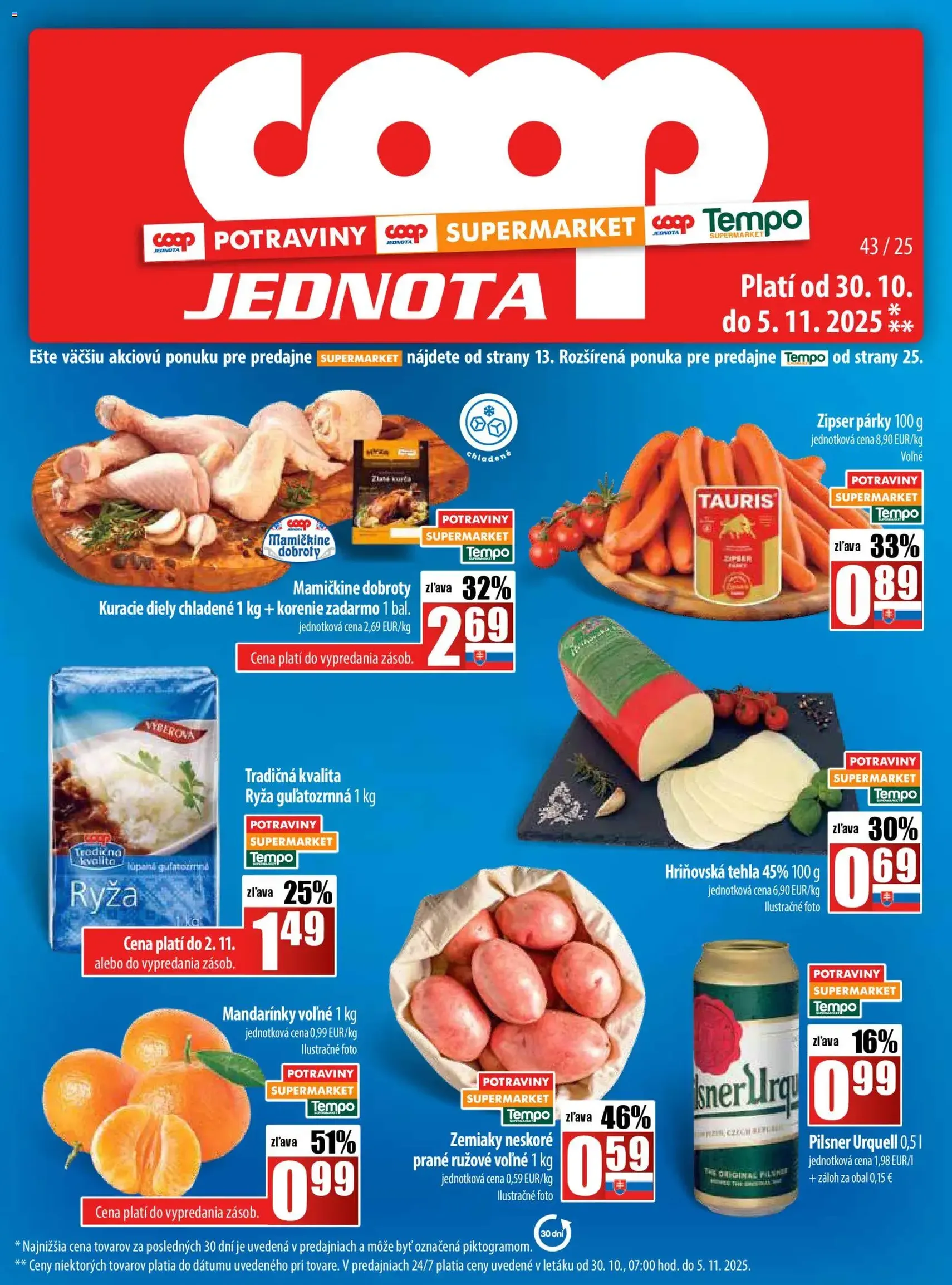 COOP Jednota leták - platný leták od 30.10.2025 strana 1 z 28 COOP Jednota leták - platný leták od 30.10.2025 strana 1 z 28