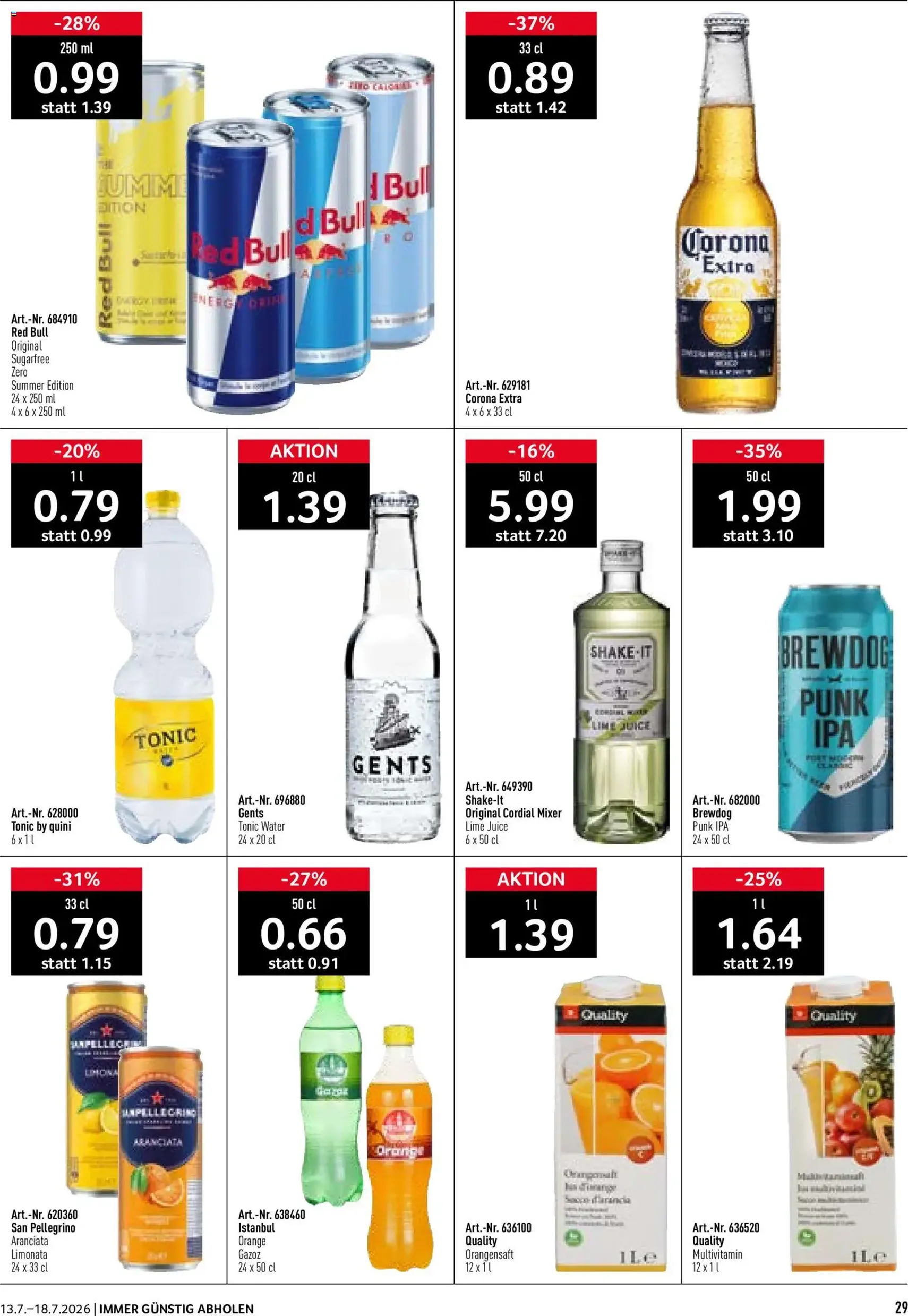 Prodega aktionen - Gültiger Prospekt ab 13.07.2026, Seite 29 von insgesamt 36