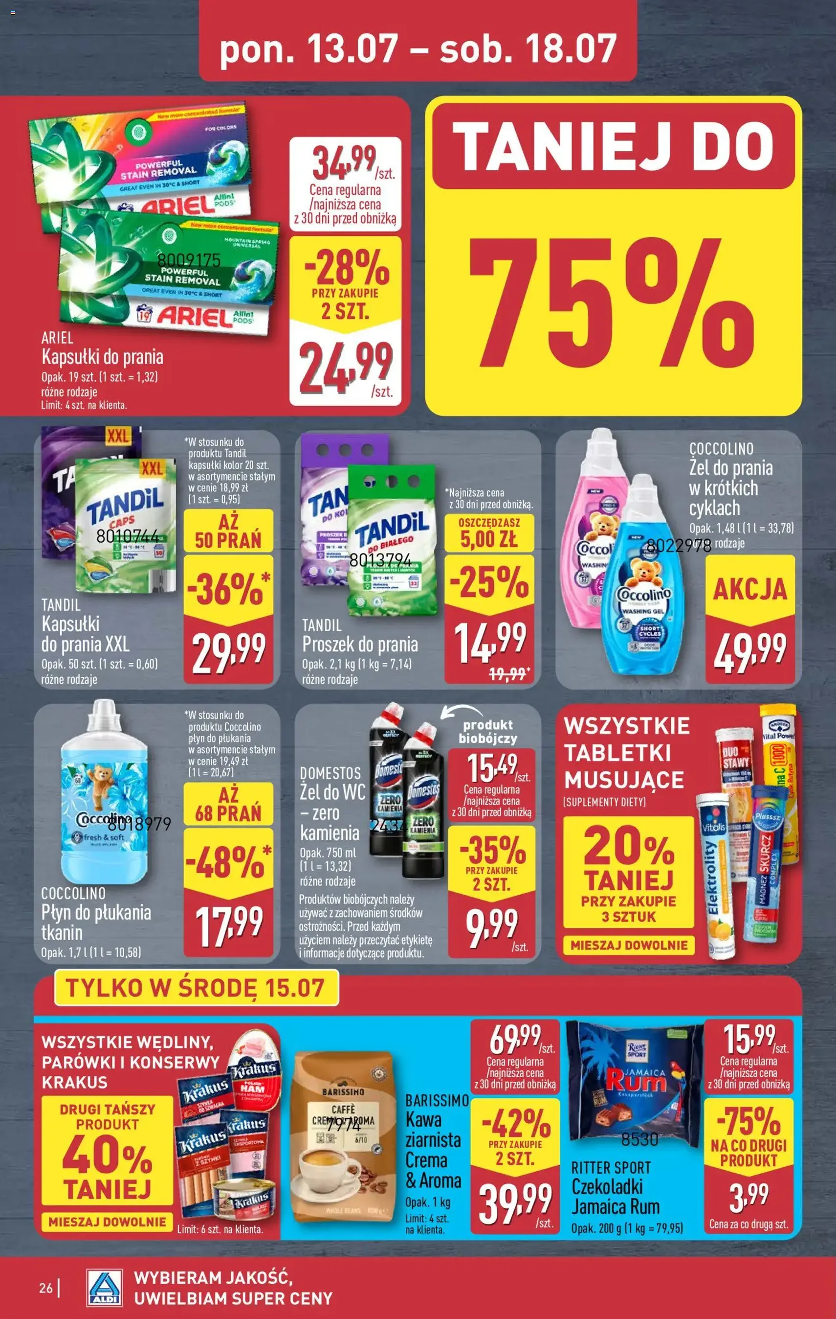 Aldi gazetka - ważny gazetka od 13.07.2026 strona 26 z 45