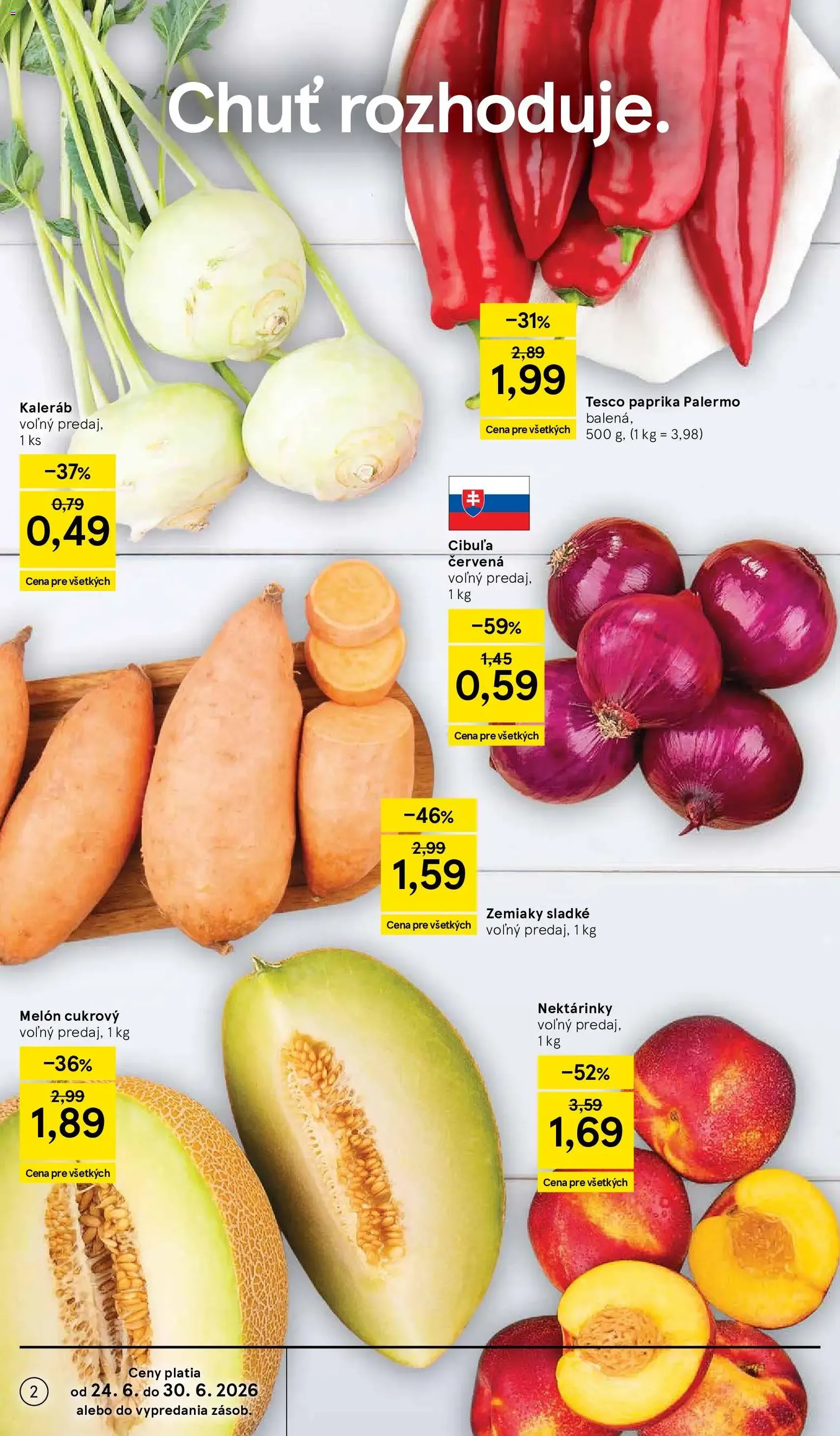 Tesco Hypermarket - leták - platný leták od 24.06.2026 strana 2 z 51
