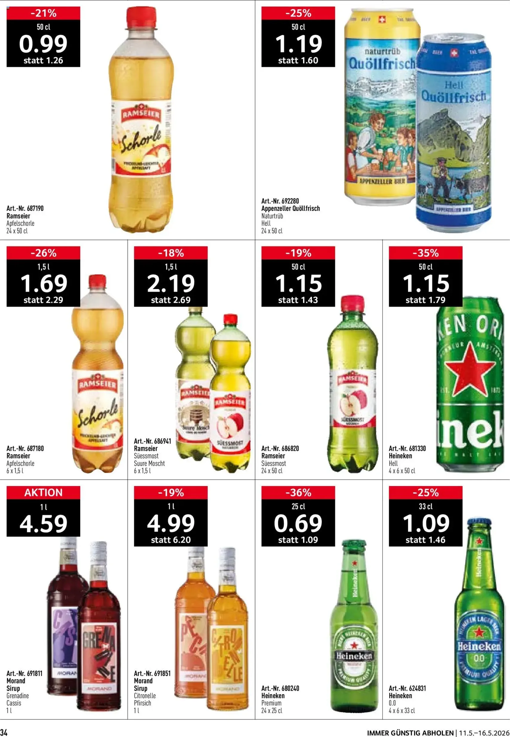 Prodega aktionen - Gültiger Prospekt ab 11.05.2026, Seite 34 von insgesamt 40