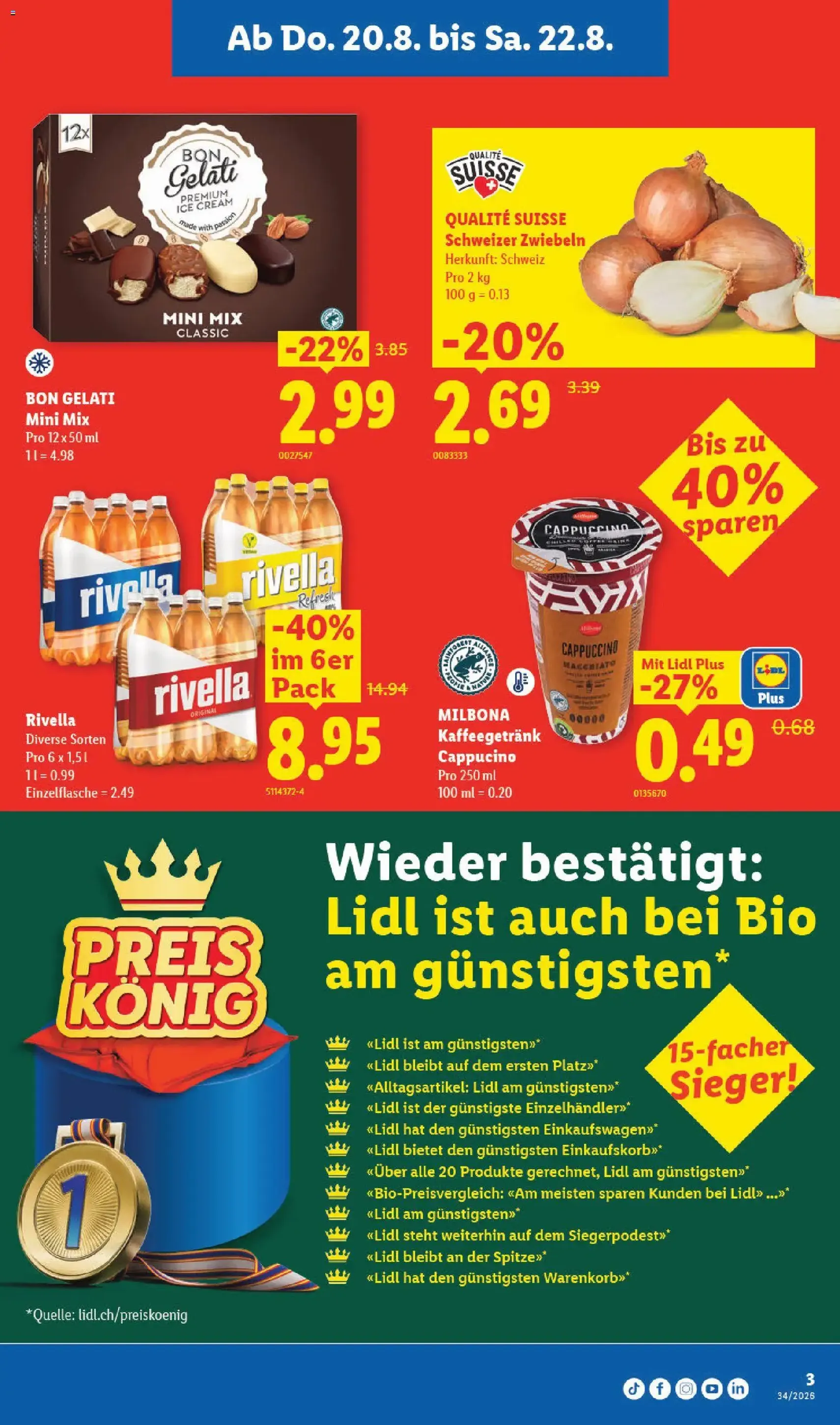 Lidl aktionen - Gültiger Prospekt ab 20.08.2026, Seite 7 von insgesamt 38