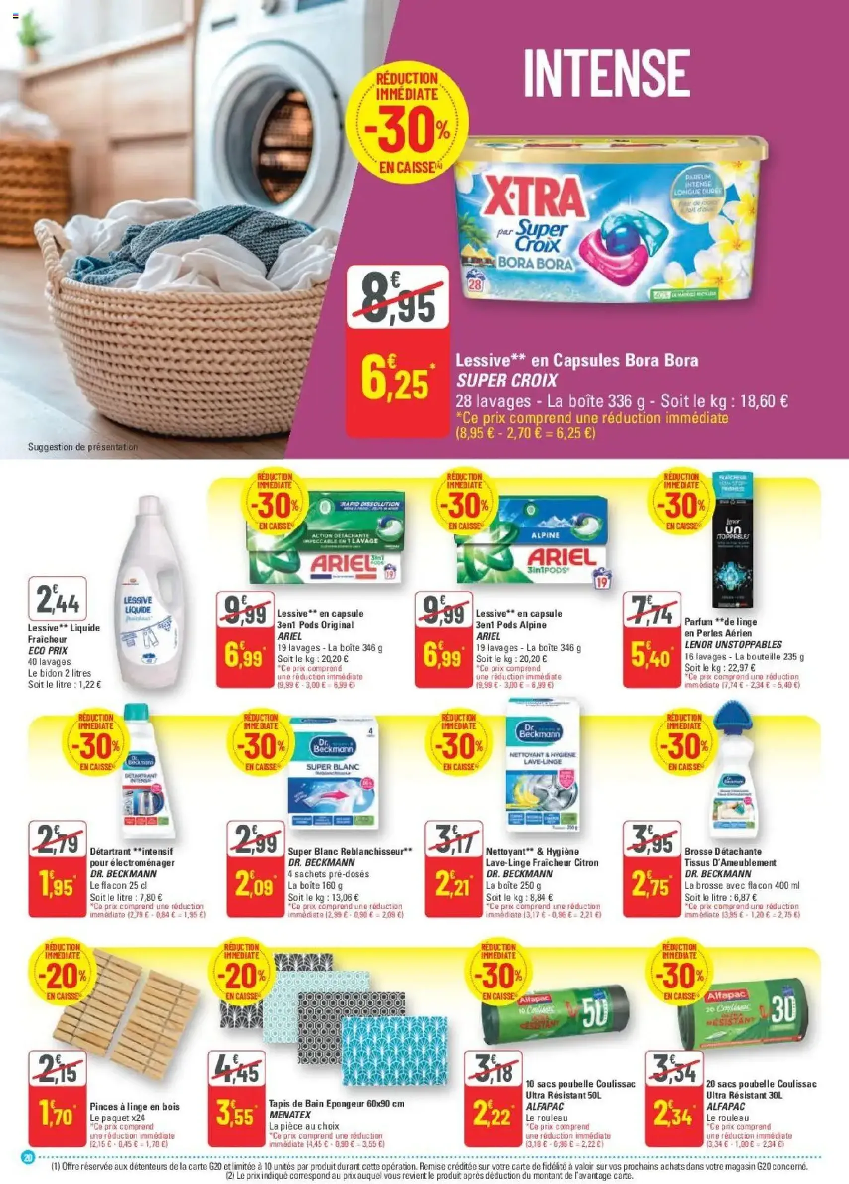 G20 Supermarchés catalogue - brochure valable à partir du 27/08/2025, page 20 sur 24