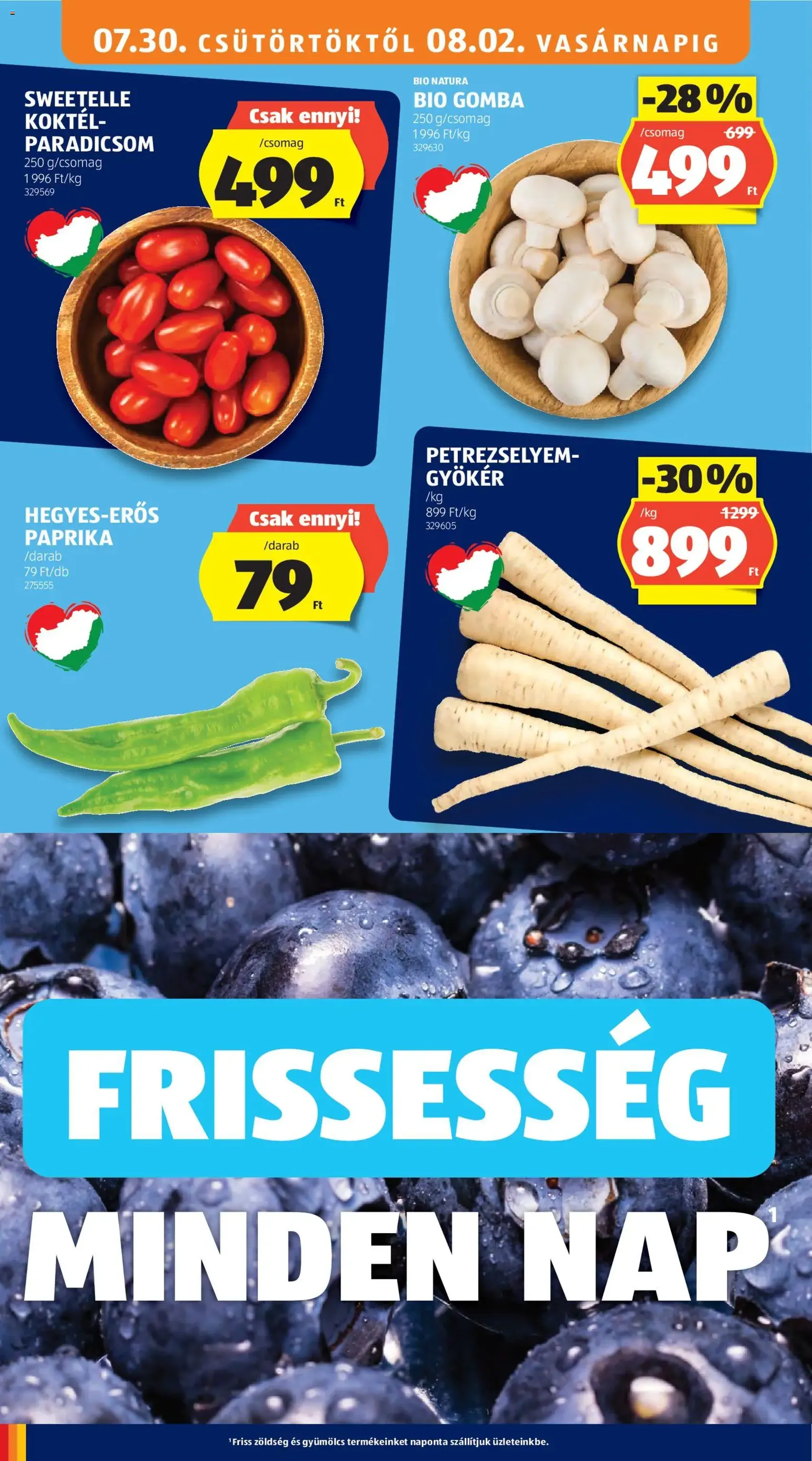 Aldi akciós újság - 2026.07.30. érvényes szórólap 10 oldal 54 oldalból