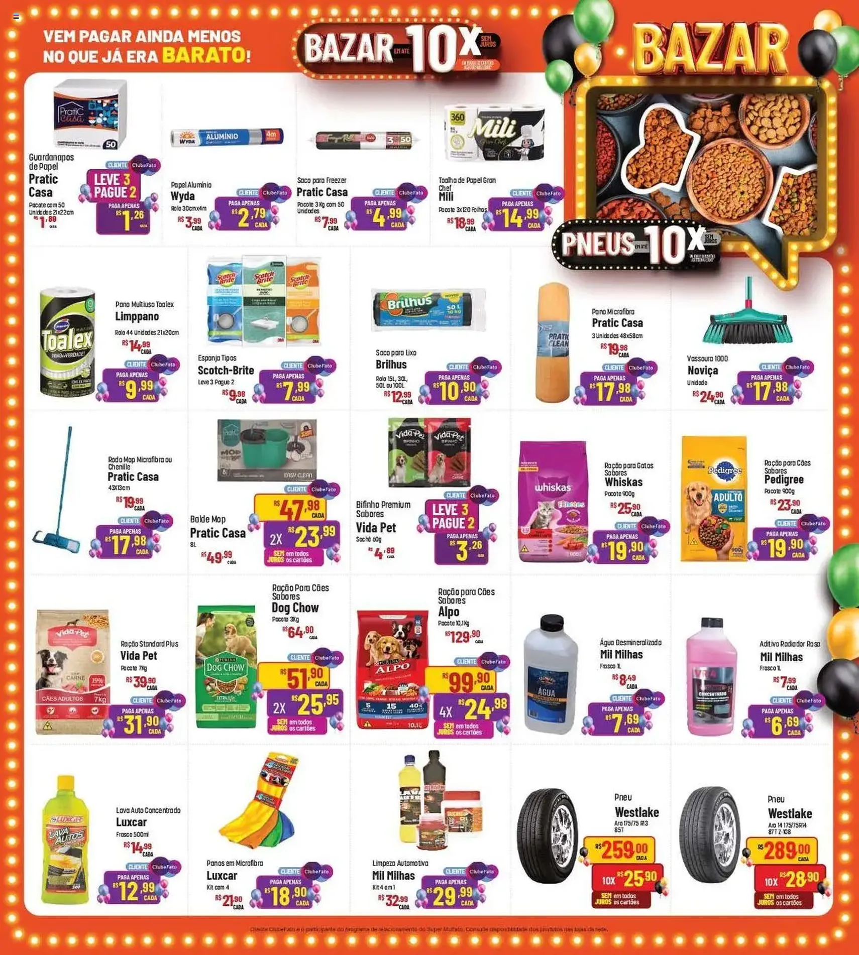 Super Muffato - Ofertas Aniversário - folheto válido a partir de 25/07/2025 página 21 de 24 Super Muffato - Ofertas Aniversário - folheto válido a partir de 25/07/2025 página 21 de 24