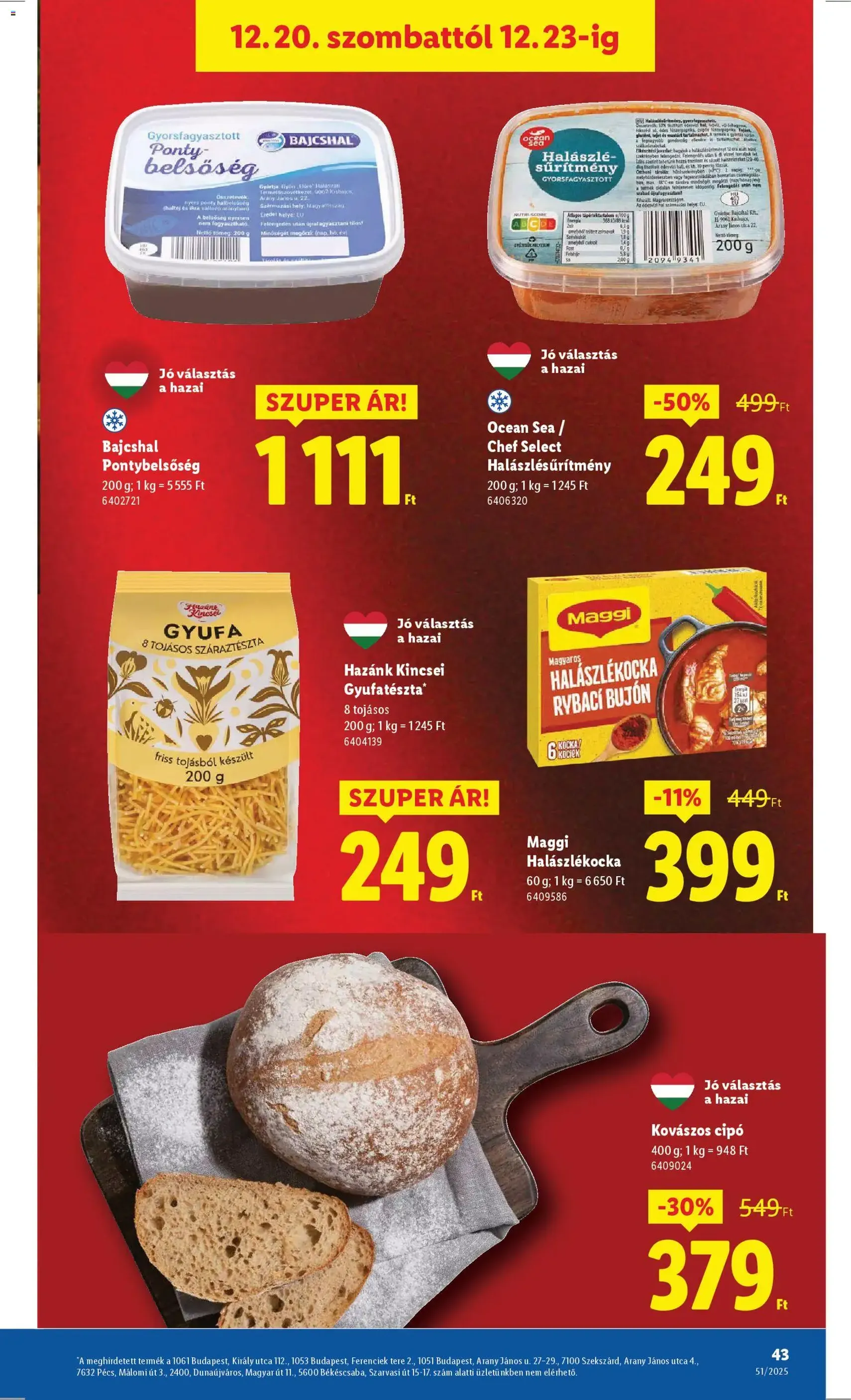 Lidl Akciós újság - 2025.12.18. érvényes szórólap 43 oldal 52 oldalból