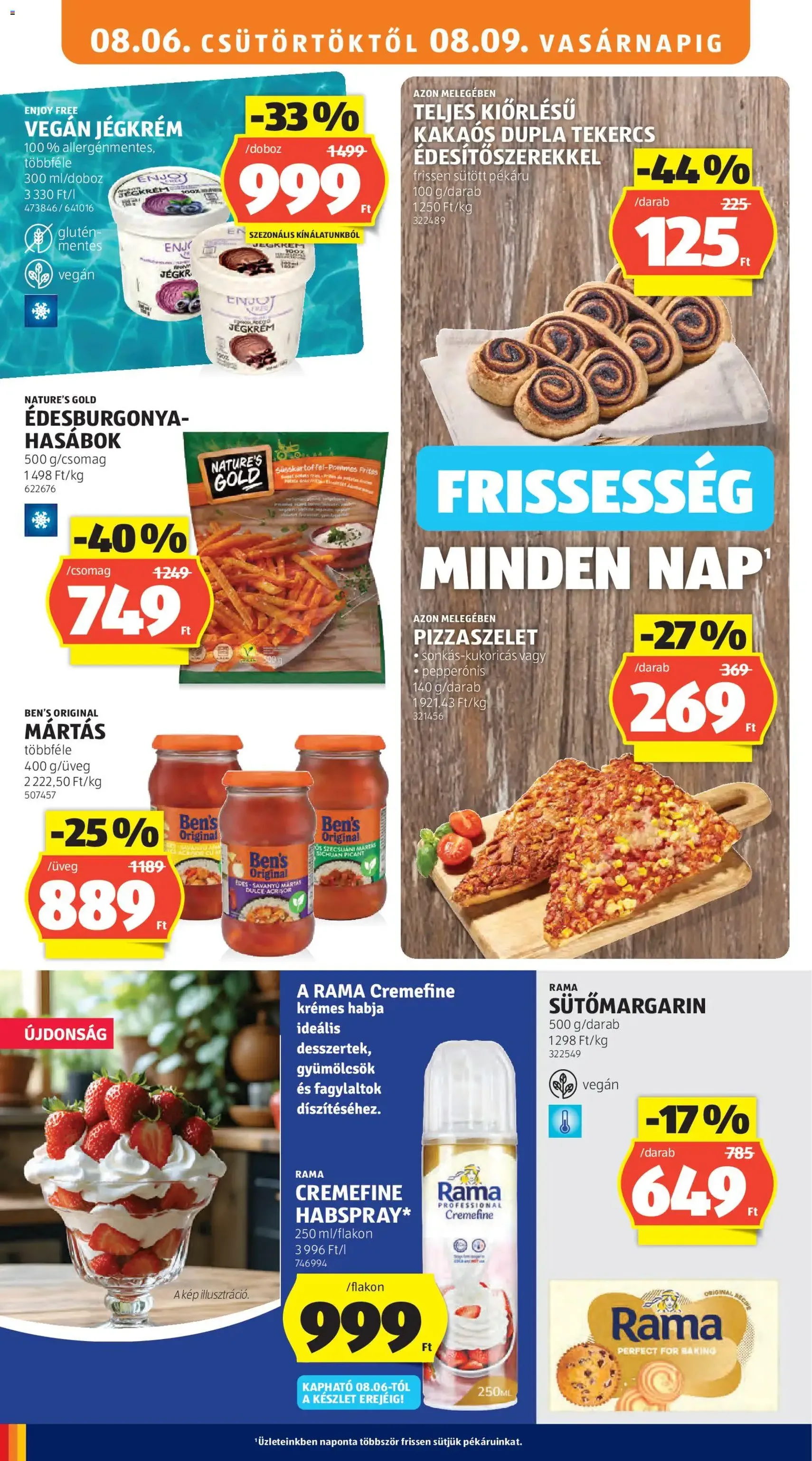 Aldi akciós újság - 2026.08.06. érvényes szórólap 20 oldal 50 oldalból