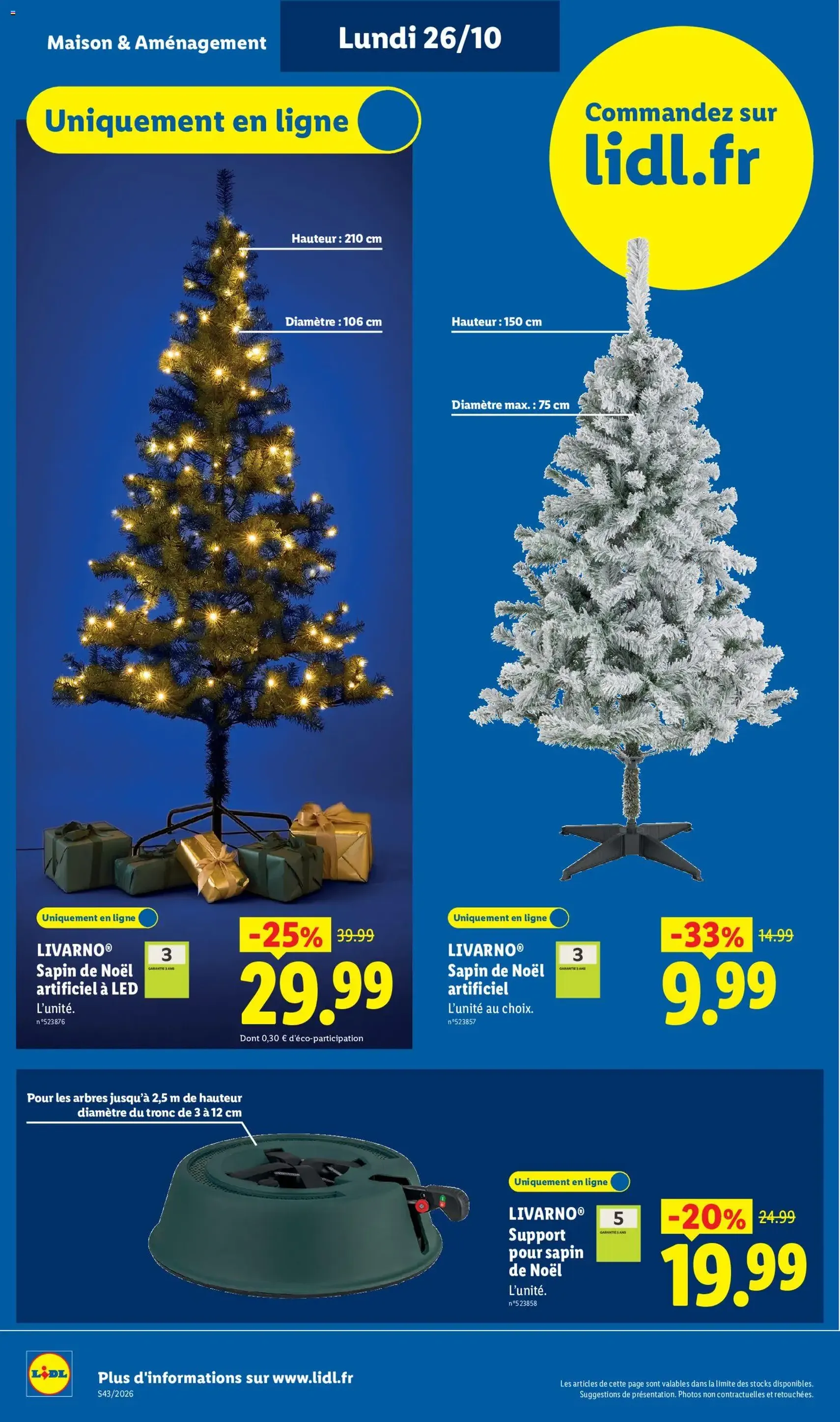 LIDL catalogue - brochure valable à partir du 22/10/2026, page 52 sur 66