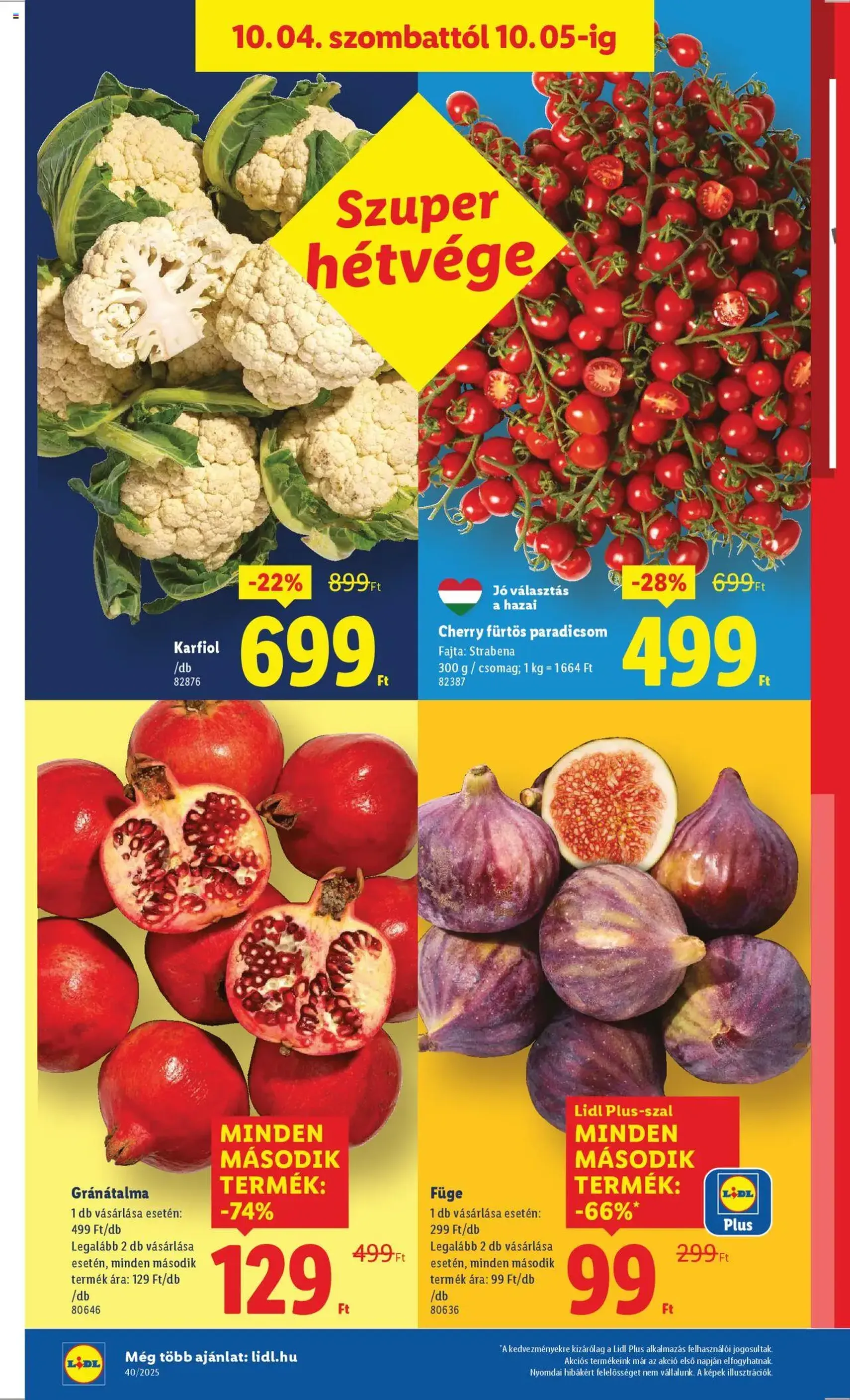 Lidl Akciós újság - 2025.10.02. érvényes szórólap 48 oldal 76 oldalból Lidl Akciós újság - 2025.10.02. érvényes szórólap 48 oldal 76 oldalból