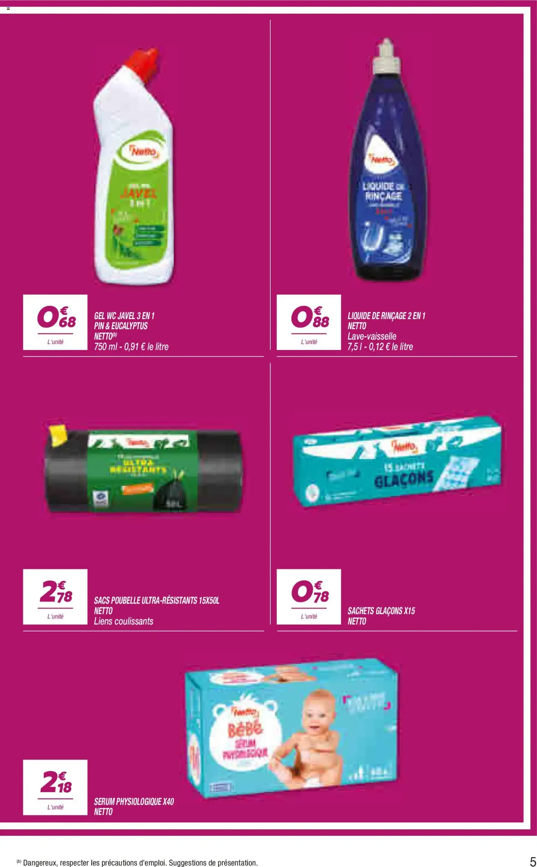 Netto catalogue - brochure valable à partir du 21/07/2026, page 5 sur 20