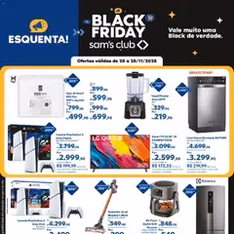 Sam's Club Black Friday - pré-visualização do folheto, válido a partir de 20/11/2025