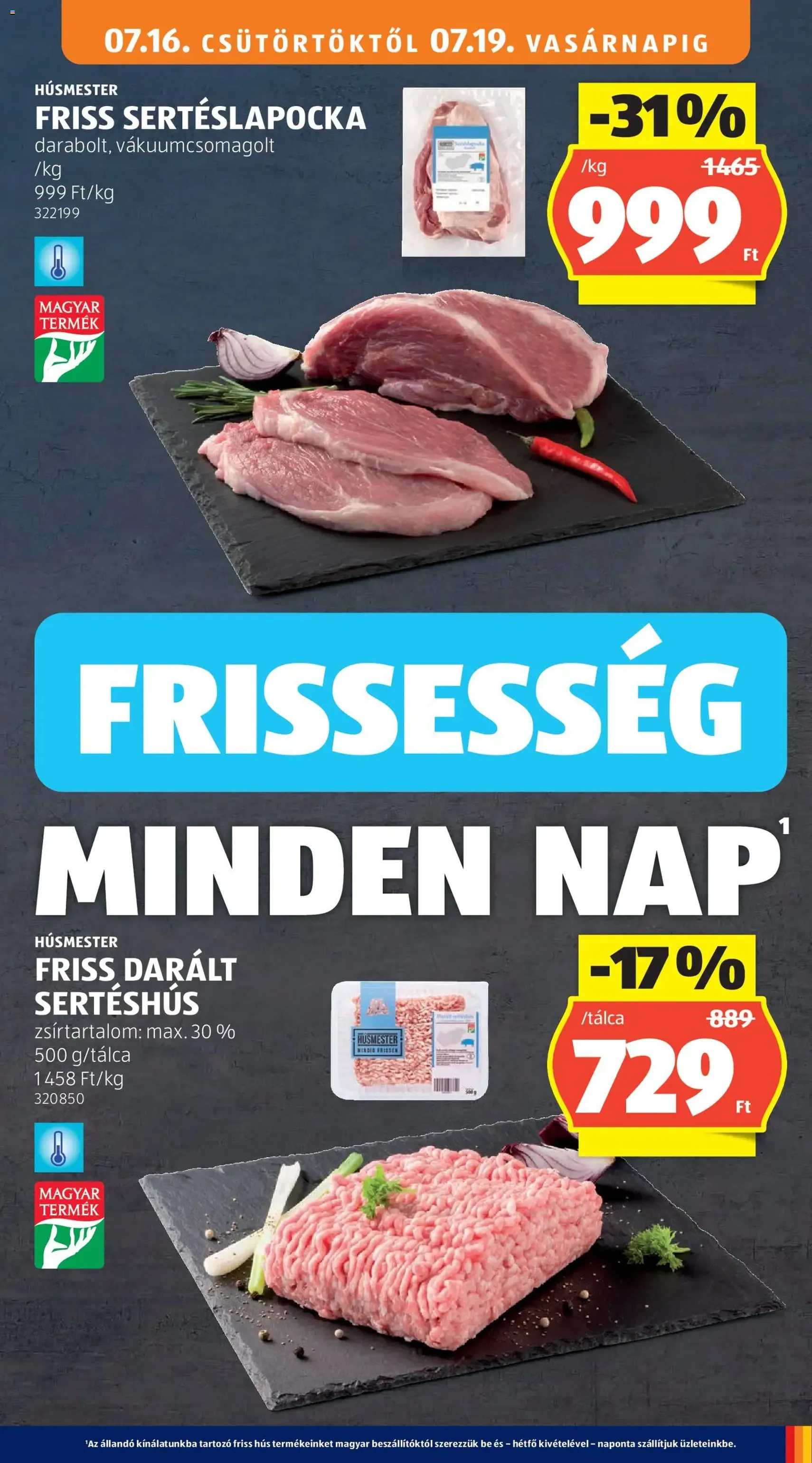 Aldi akciós újság - 2026.07.16. érvényes szórólap 19 oldal 38 oldalból