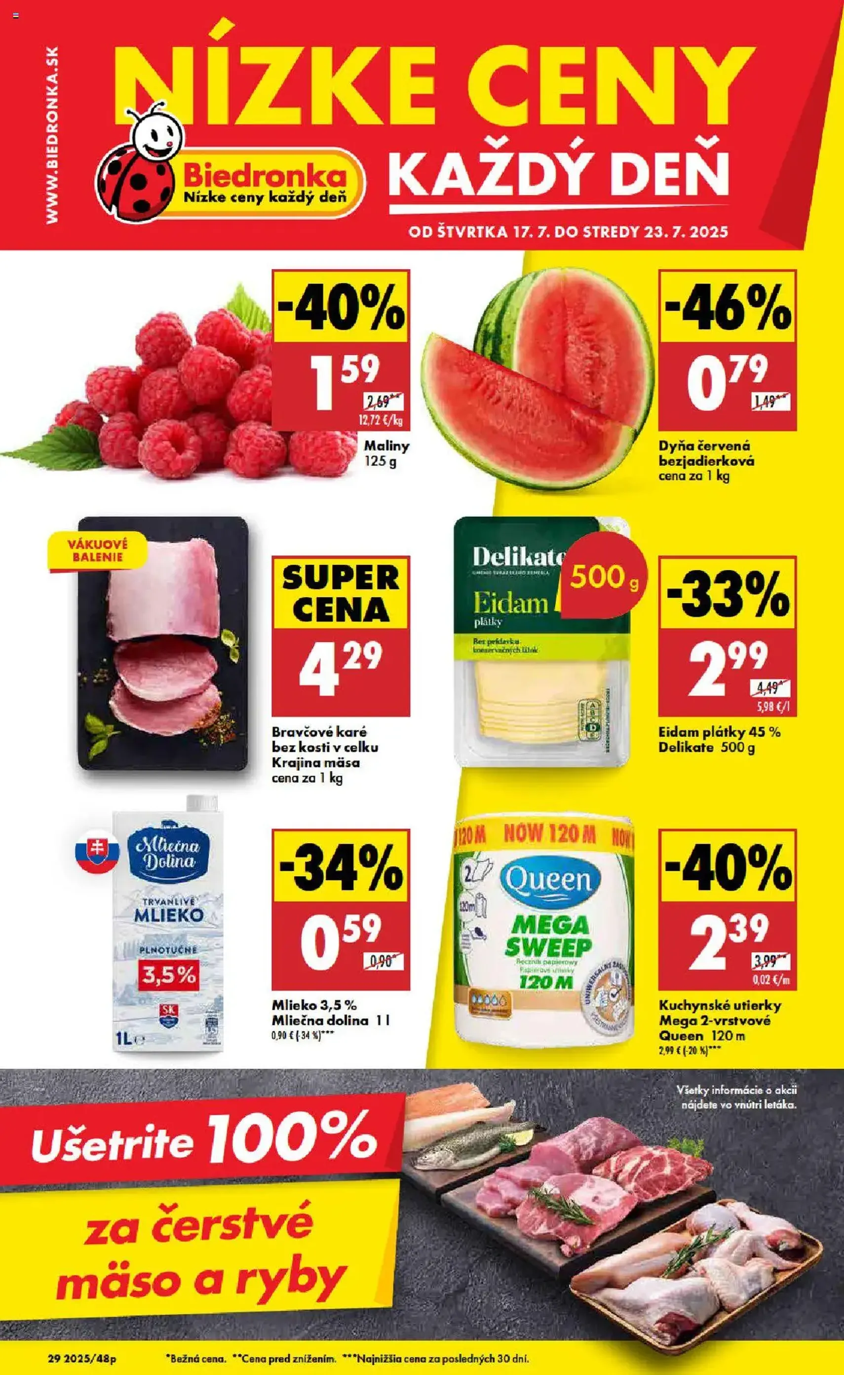 Biedronka leták - platný leták od 17.07.2025 strana 1 z 48