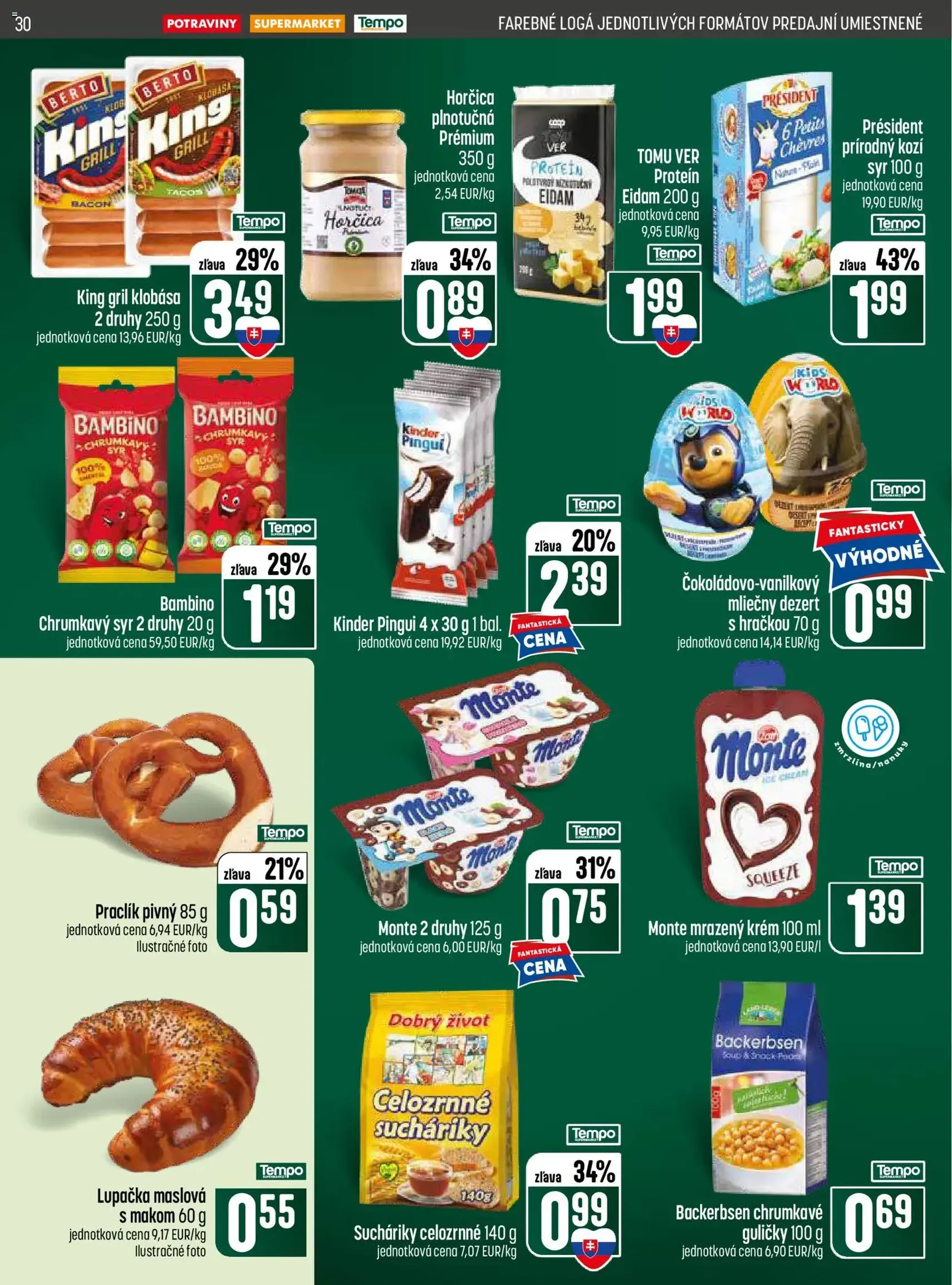 COOP Jednota leták - platný leták od 18.06.2026 strana 30 z 32