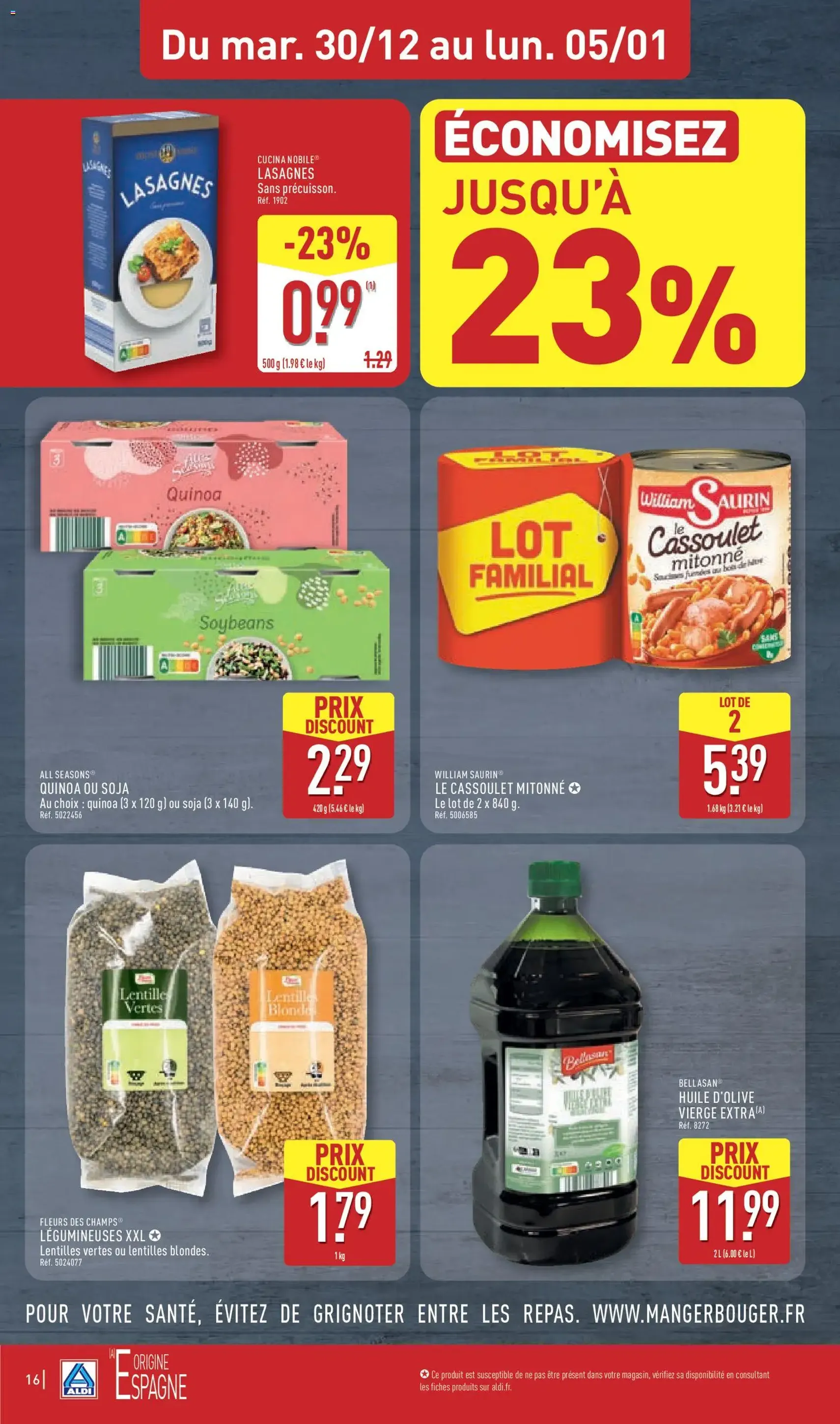 Aldi - Catalogue de la semaine - brochure valable à partir du 30/12/2025, page 19 sur 50