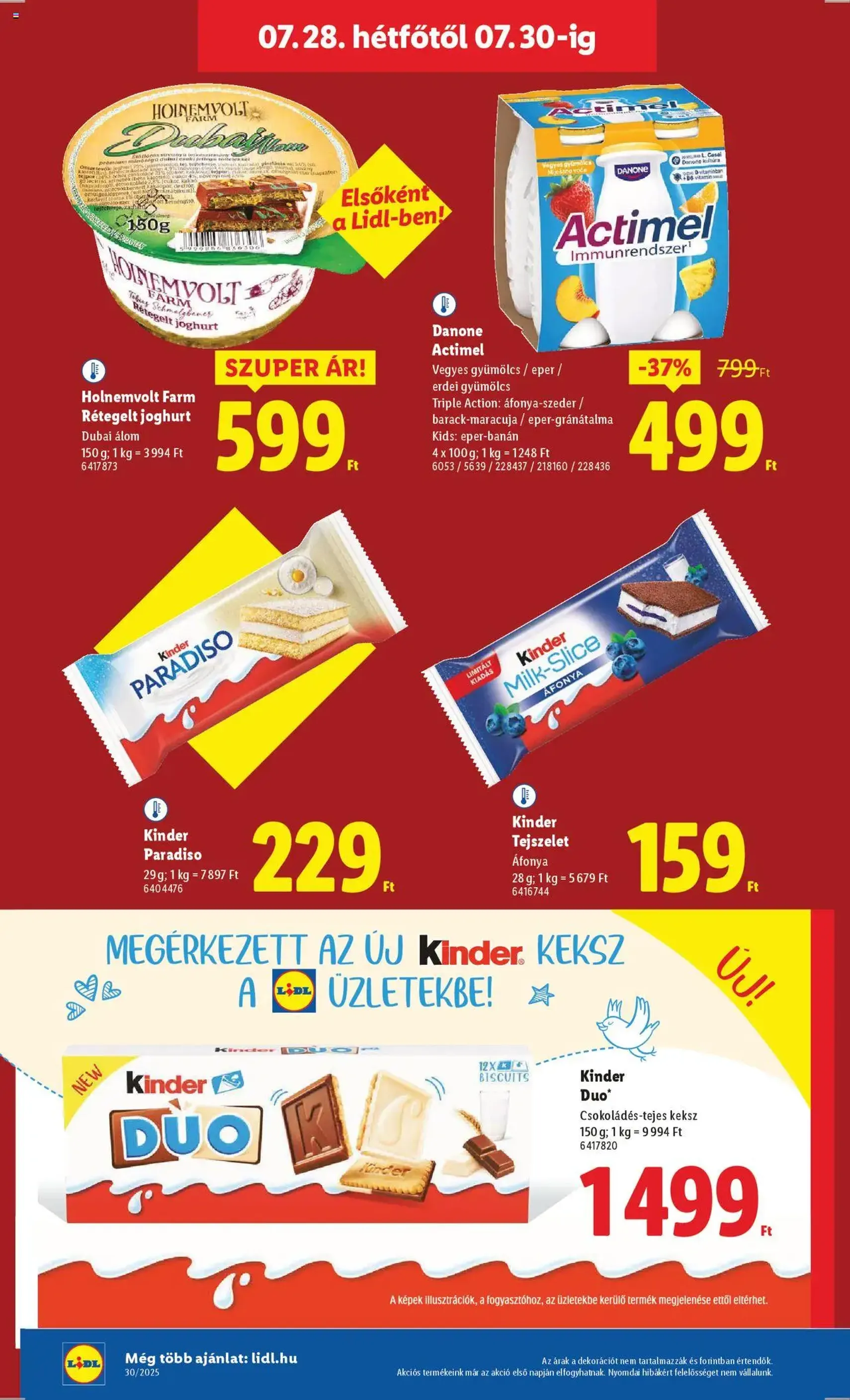 Lidl Akciós újság - 2025.07.24. érvényes szórólap 50 oldal 62 oldalból Lidl Akciós újság - 2025.07.24. érvényes szórólap 50 oldal 62 oldalból