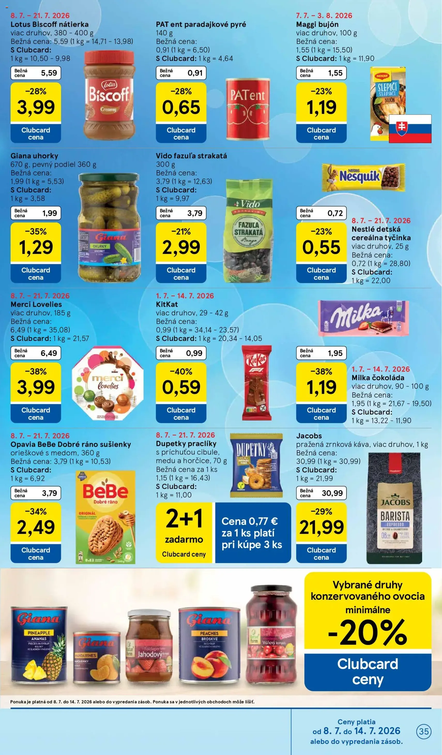 Tesco Hypermarket - leták - platný leták od 08.07.2026 strana 35 z 48