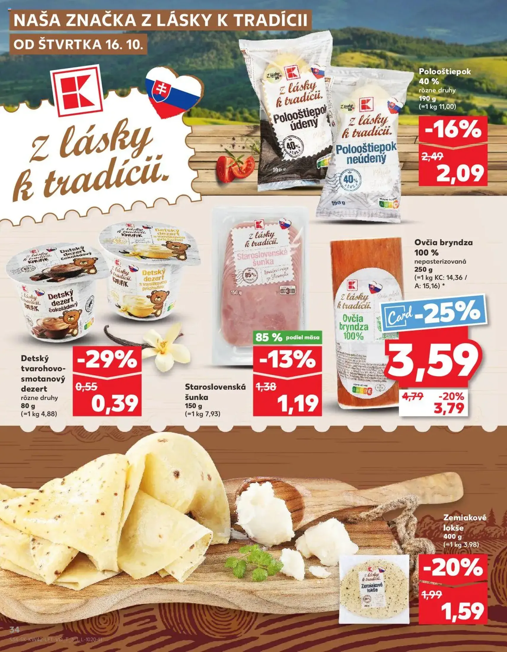 Kaufland Bratislava-Avion - platný leták od 16.10.2025 strana 34 z 78
