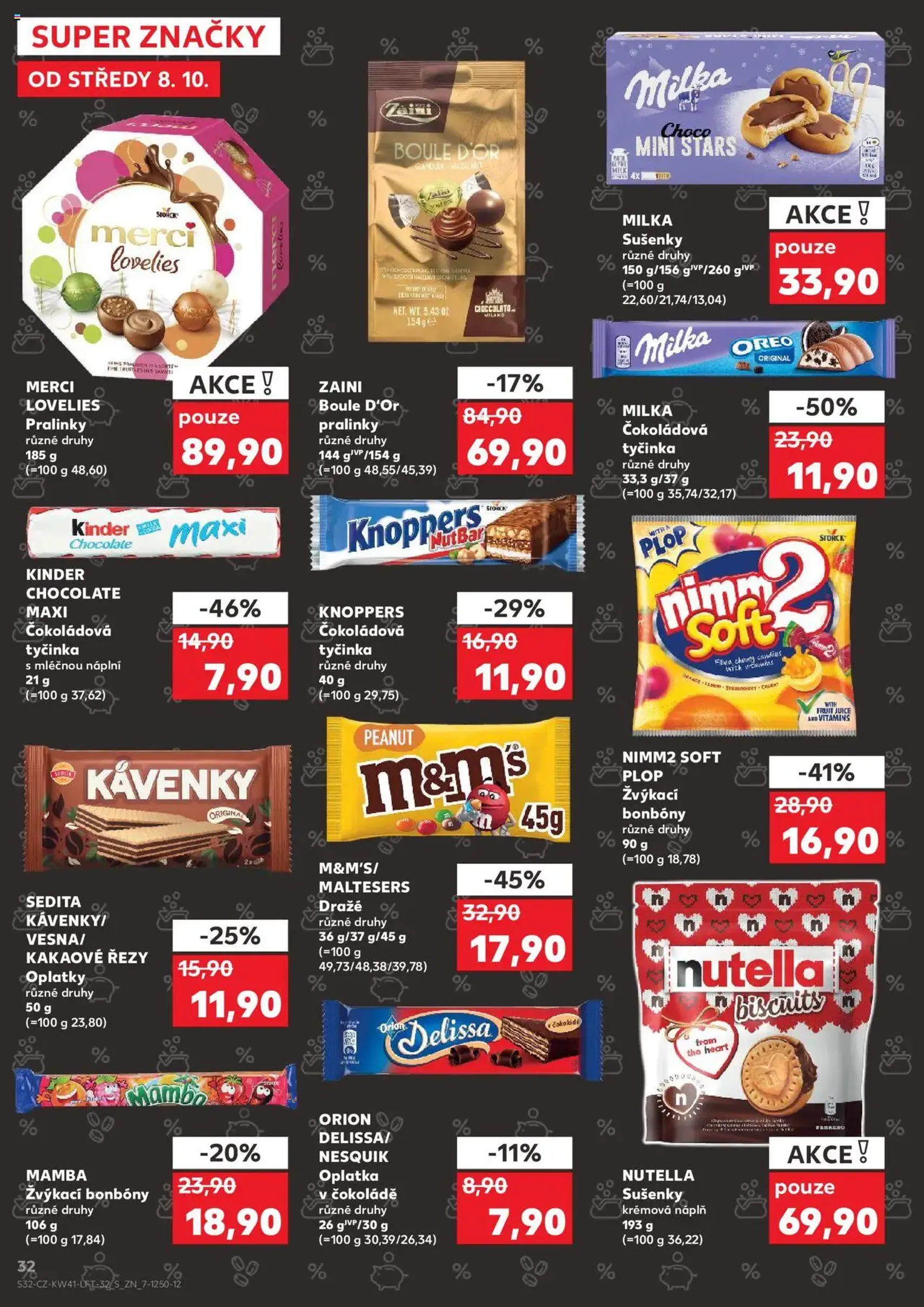 Kaufland leták - platný leták od 08.10.2025 strana 32 z 90