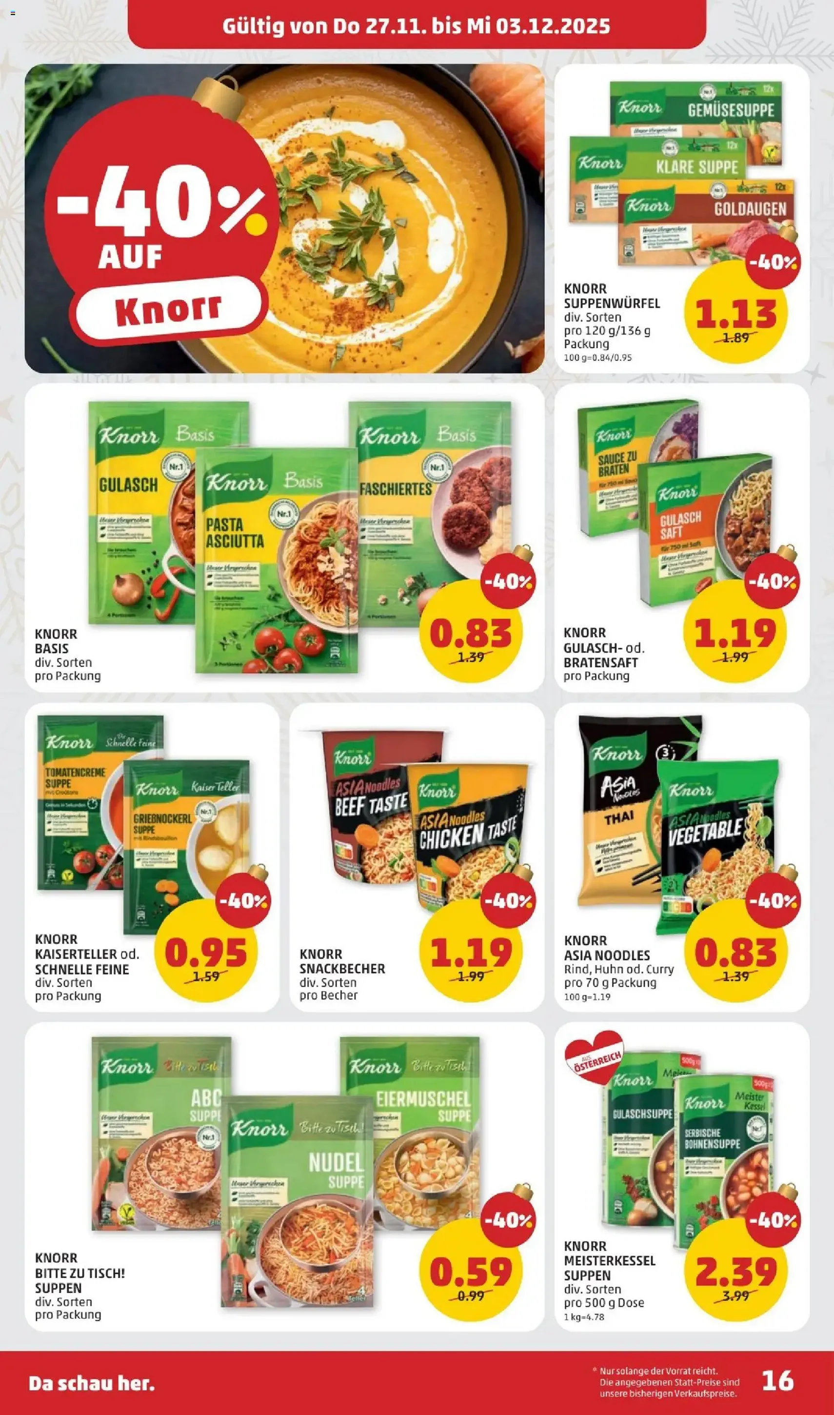 Penny Markt - Black Friday - Gültiger Prospekt ab 27.11.2025, Seite 16 von insgesamt 32
